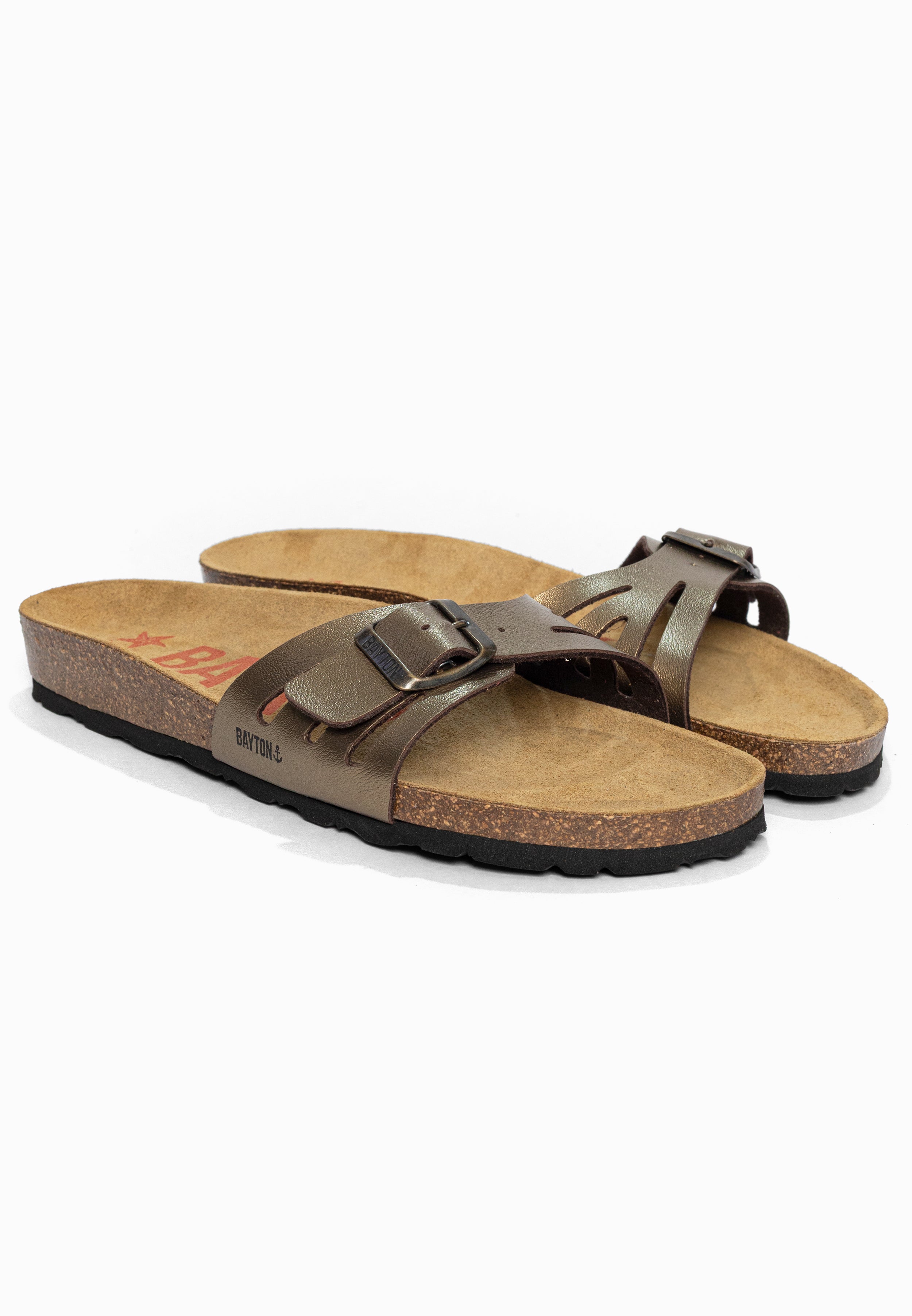 Sandales 1 Bride Athena Bronze Bayton pour Femme