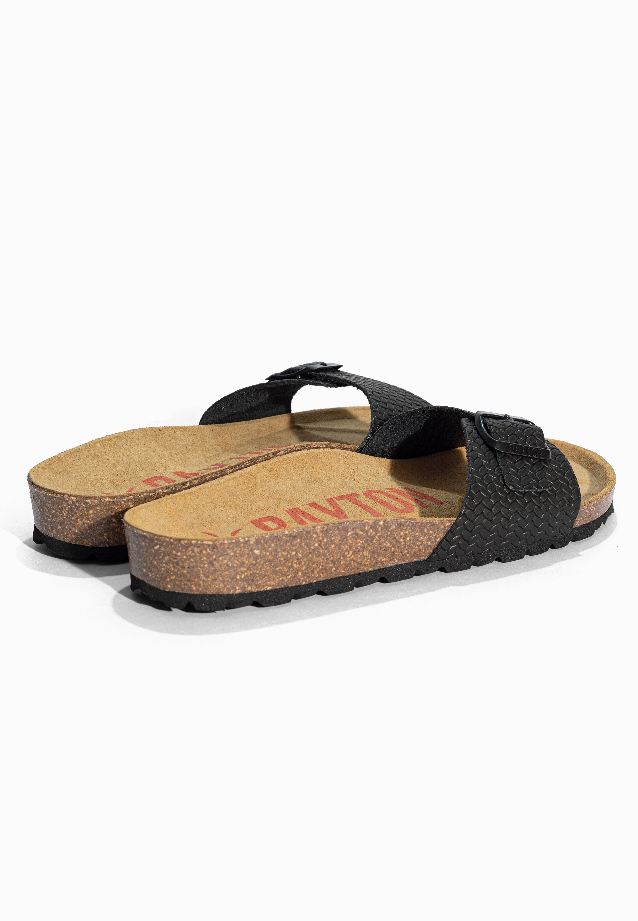 Sandales 1 Bride Zephyr Noir Bayton pour Femme