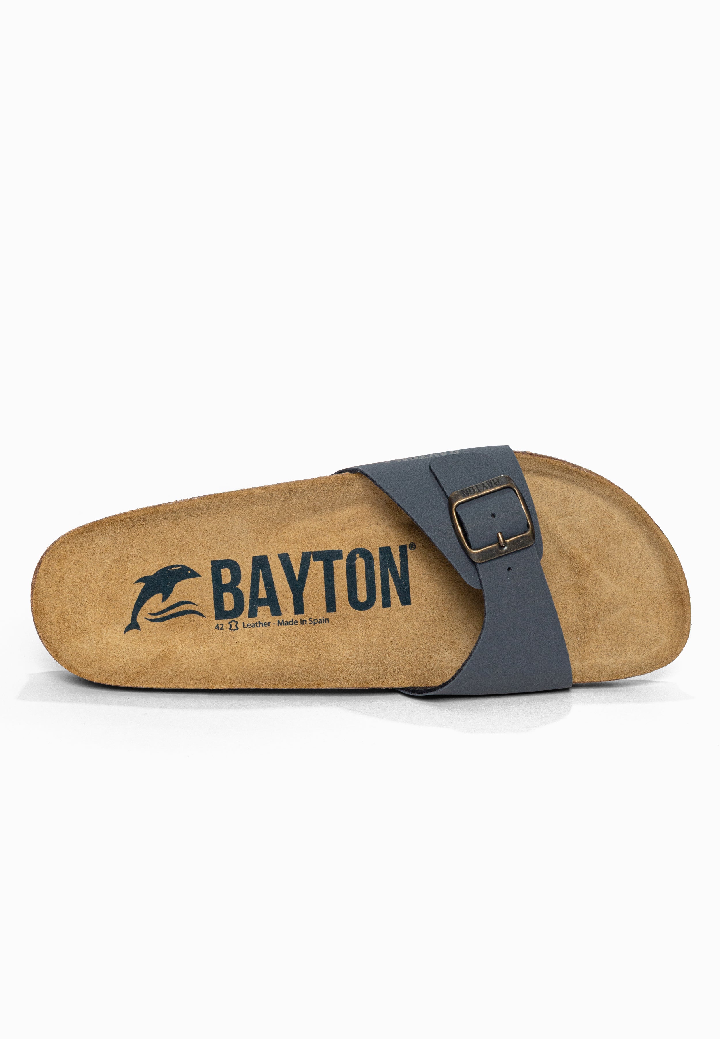 Sandales 1 Bride Zephyr Bleu marine Bayton pour Homme