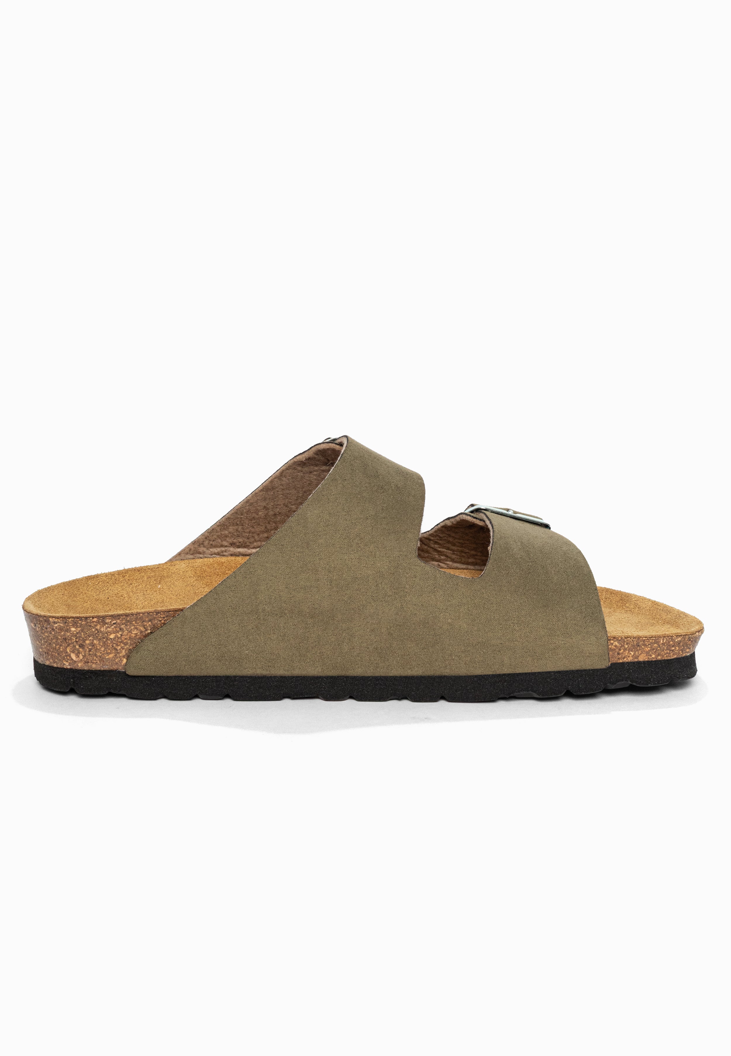 Sandales 2 Brides Atlas Kaki Bayton pour Femme