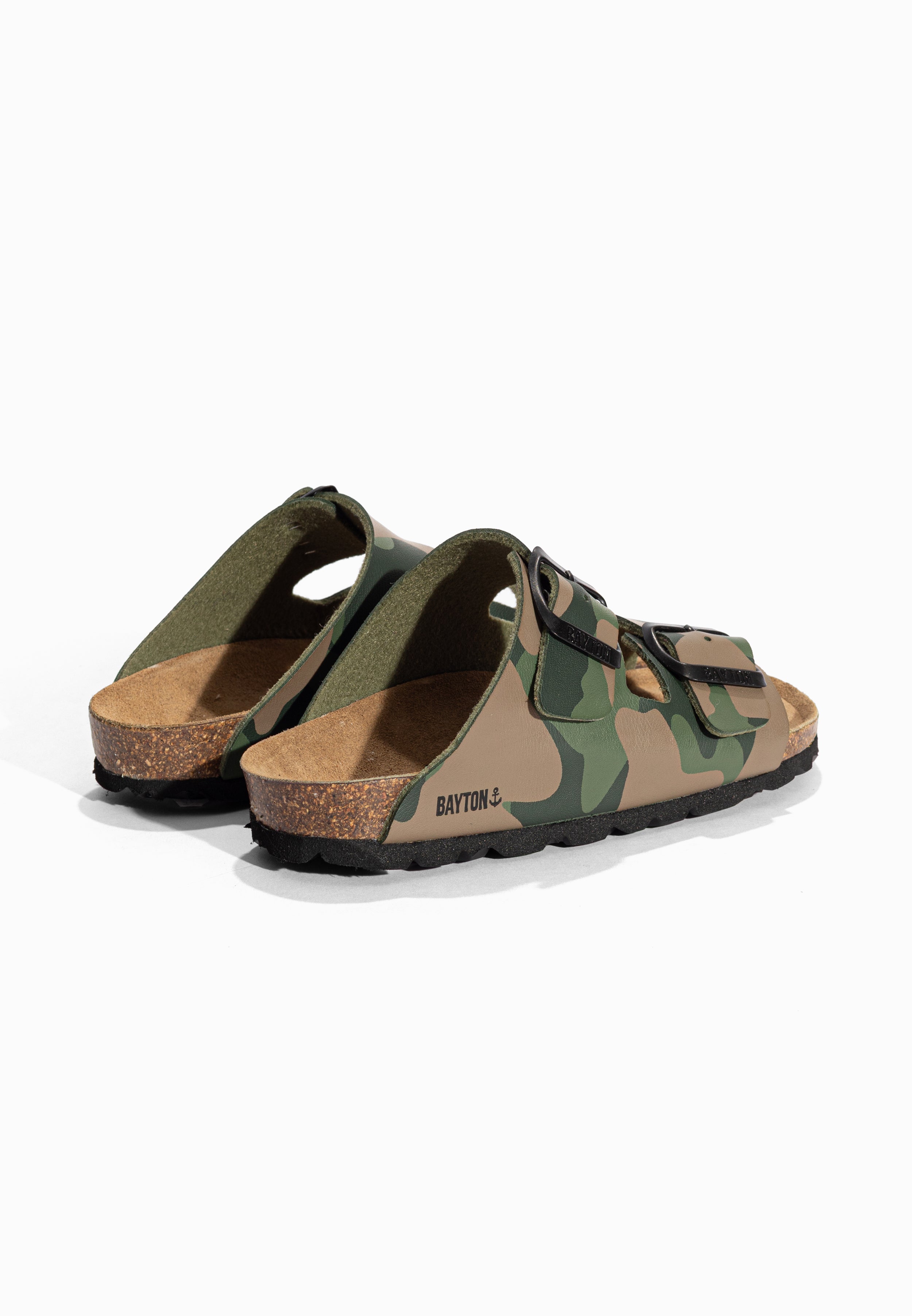 Sandales 2 Brides Atlas Kaki camouflage Bayton pour Enfant