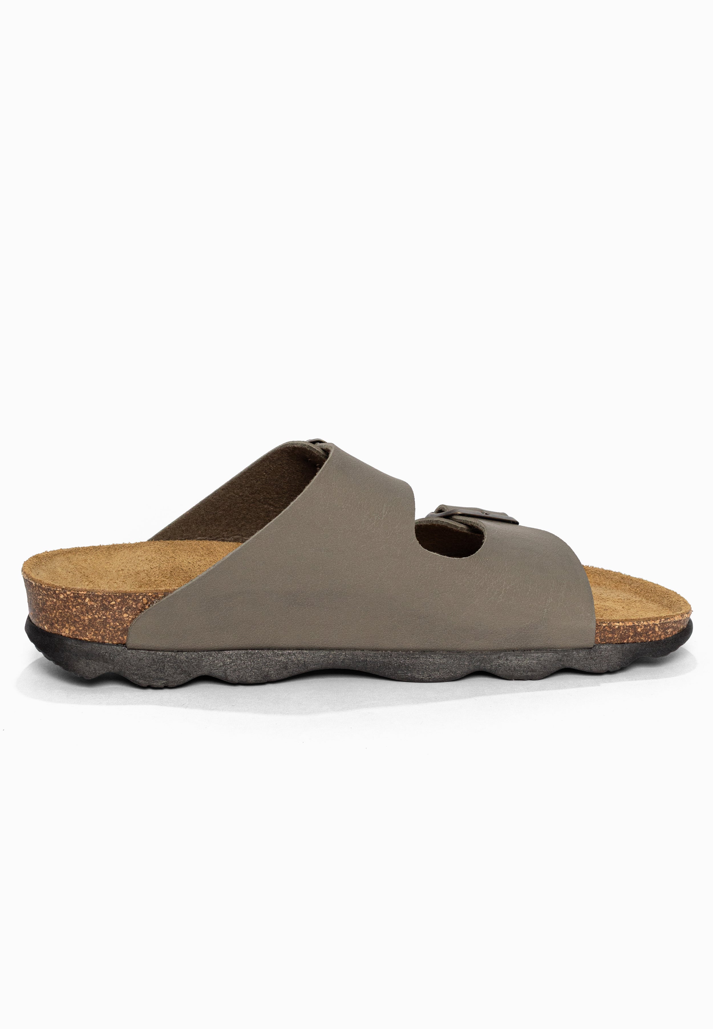 Sandales 2 Brides Atlas Taupe Bayton pour Homme