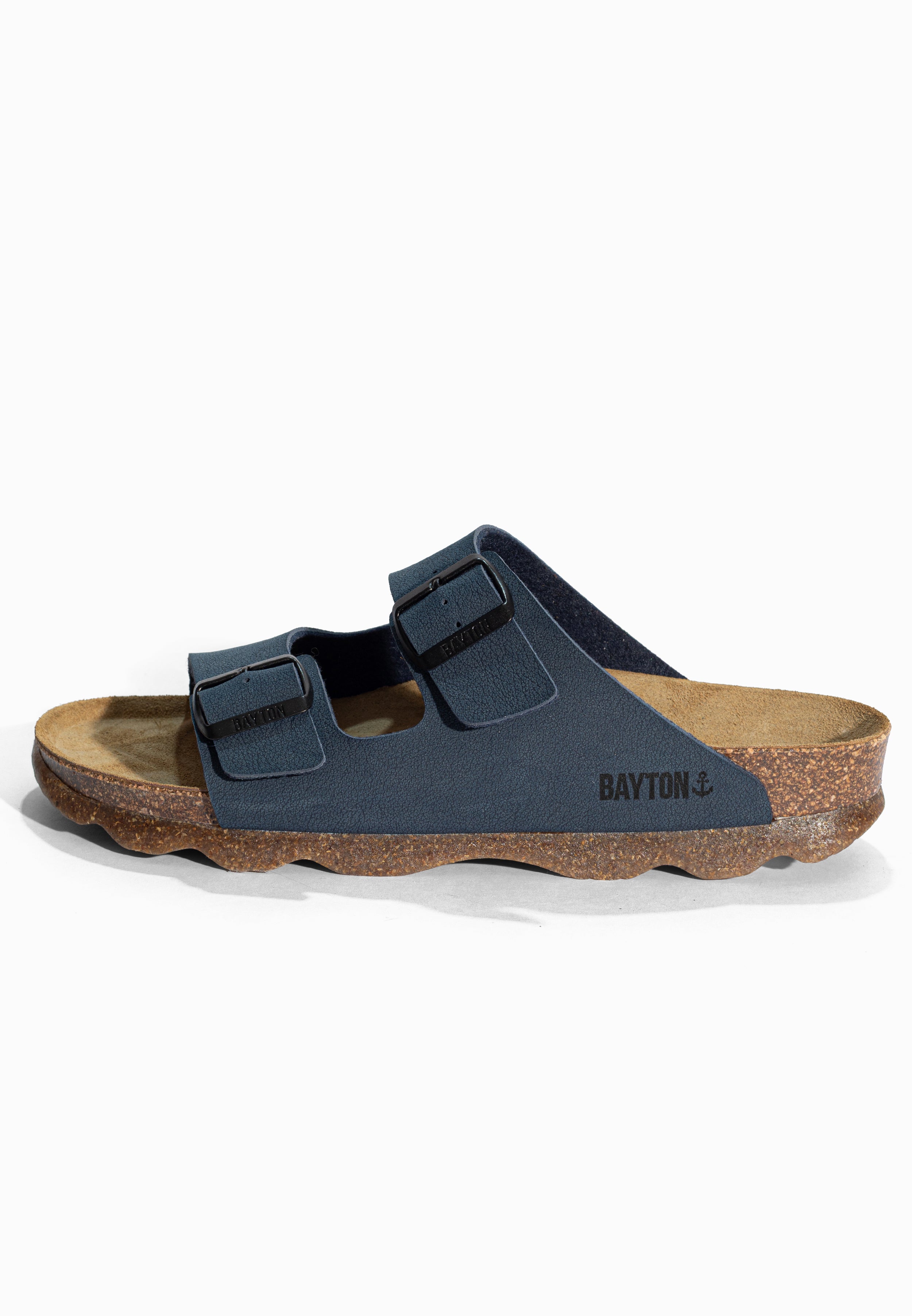 Sandales 2 Brides Atlas Bleu marine Bayton pour Homme