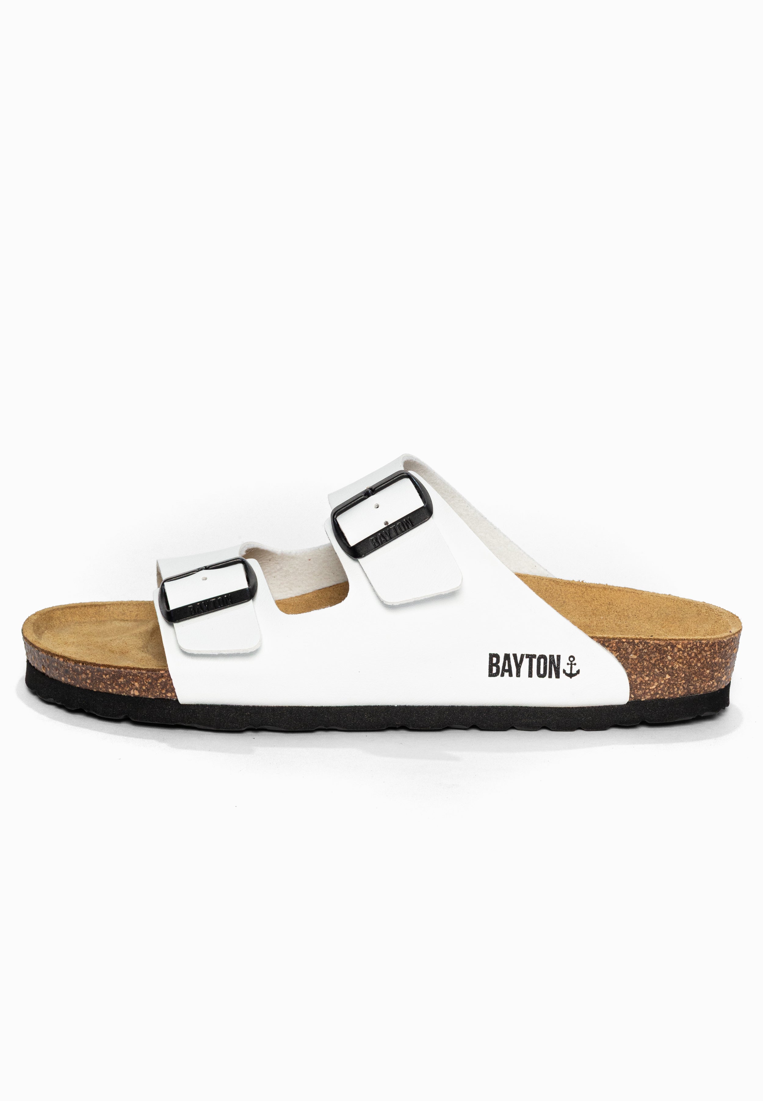 Sandales 2 Brides Atlas Blanc Bayton pour Homme