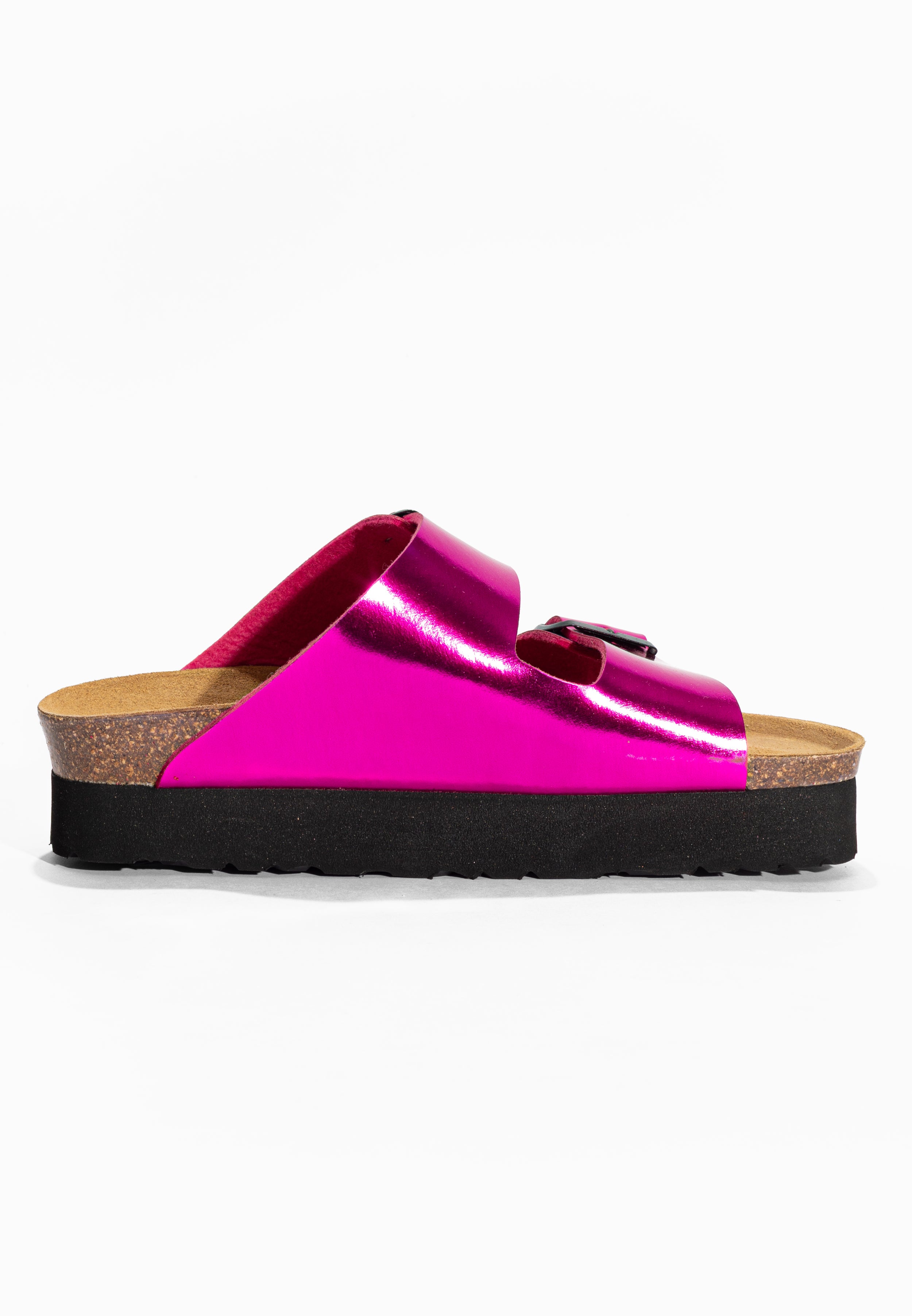Sandales à Plateforme Japet Fuschia Bayton pour Femme
