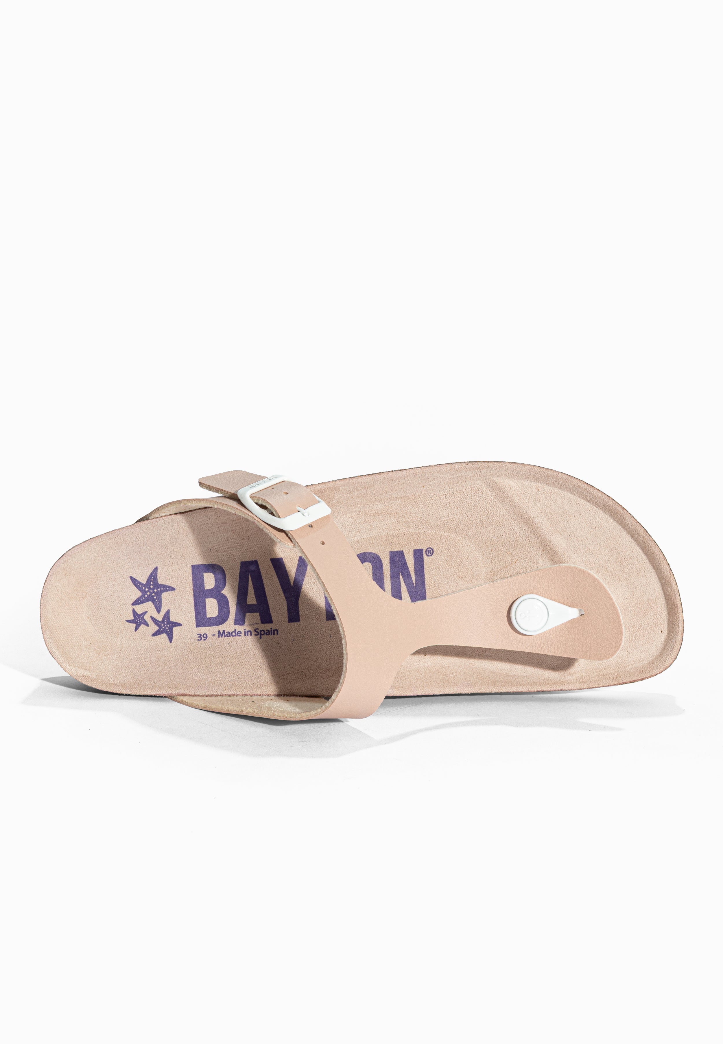 Sandales à Entre-doigts Mercure Nude Bayton pour Femme