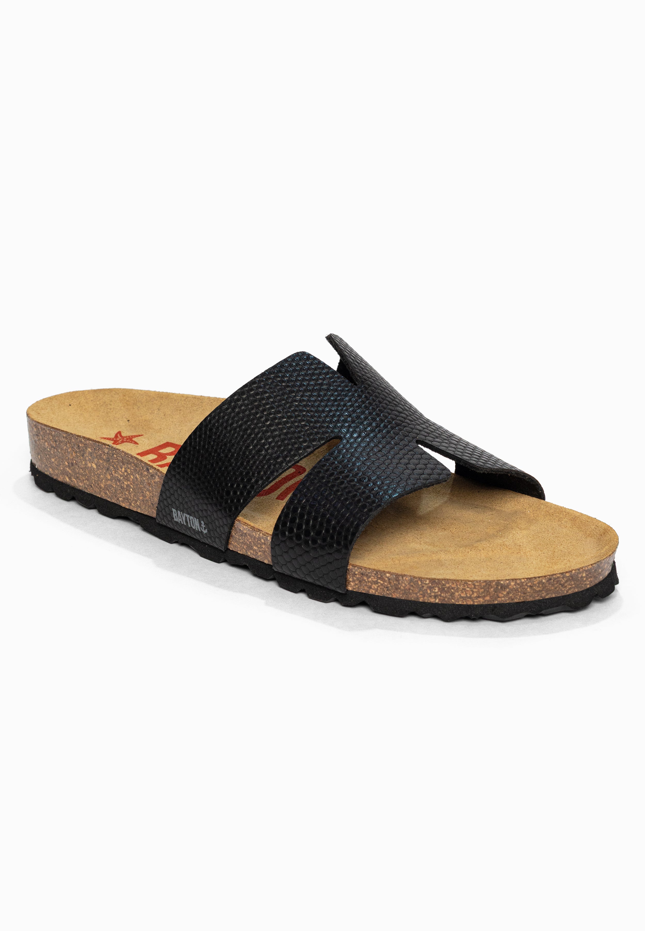 Sandales 1 Bride Djone Noir Bayton pour Femme