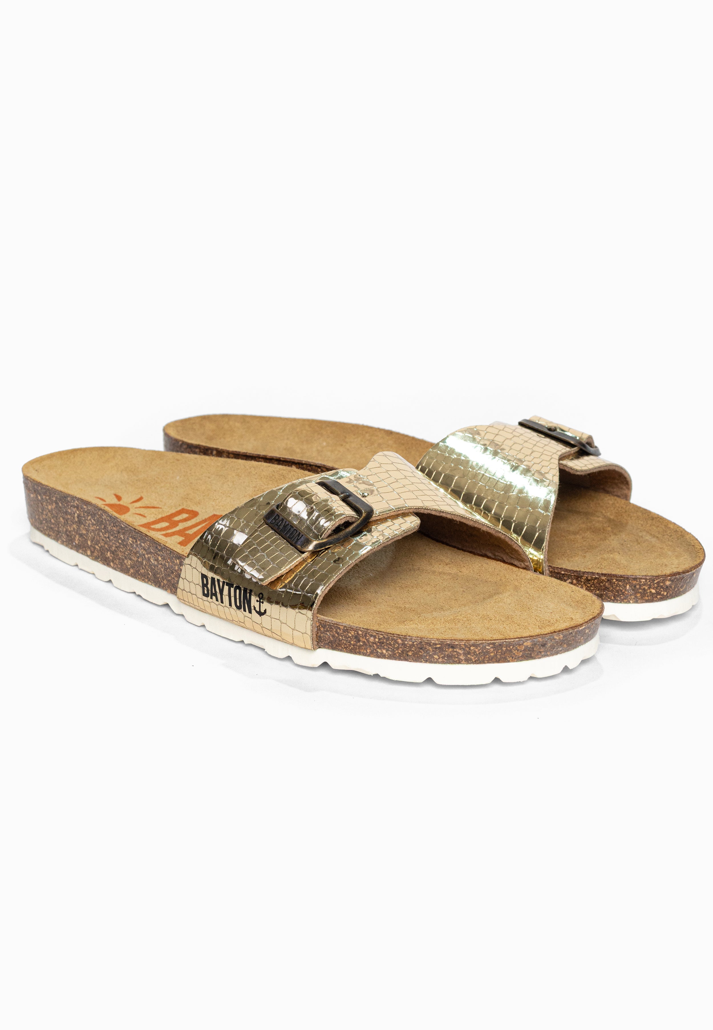 Sandales 1 Bride Ballarat Or Bayton pour Femme