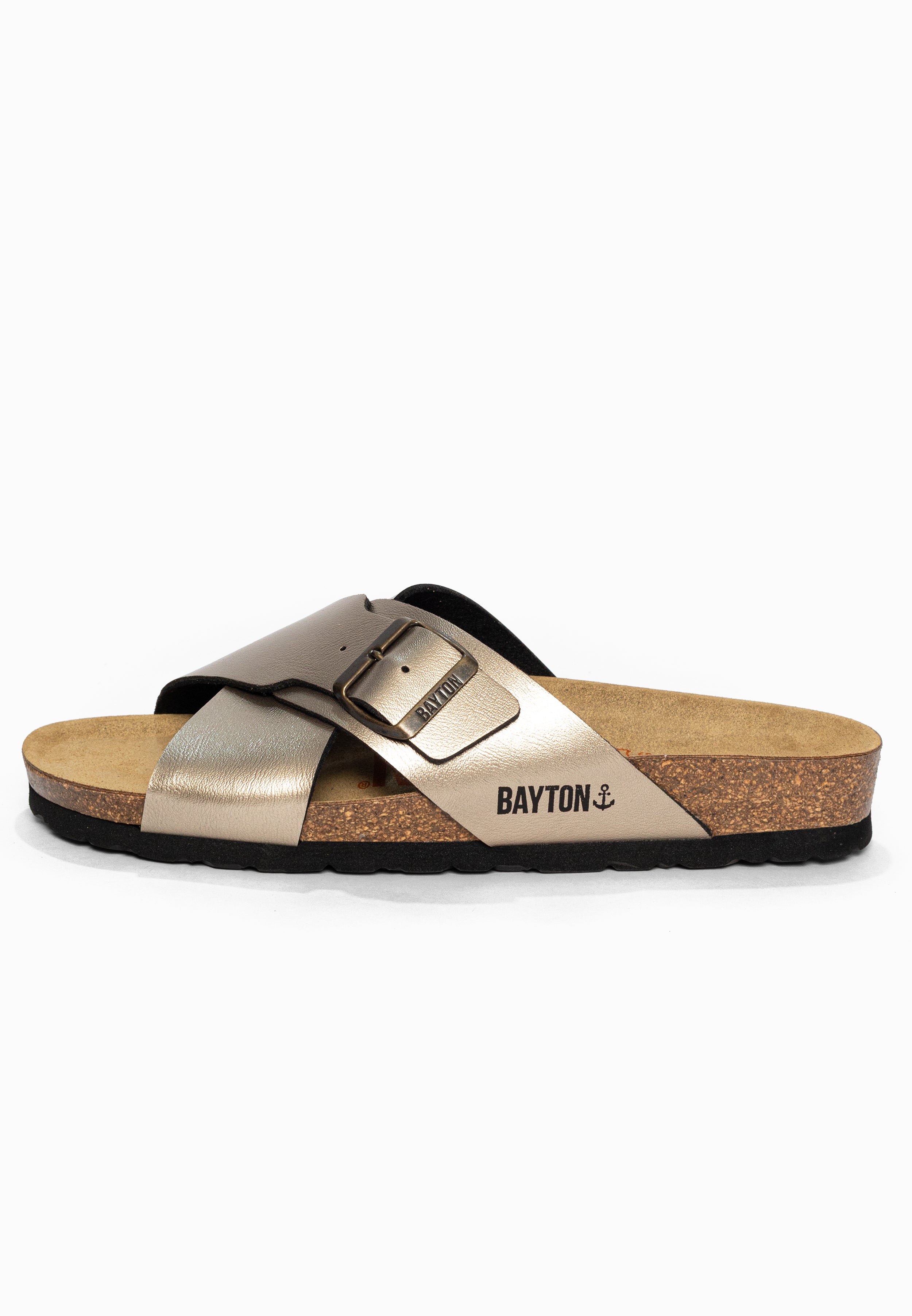 Sandales 2 Brides Era Mocha Bayton pour Femme