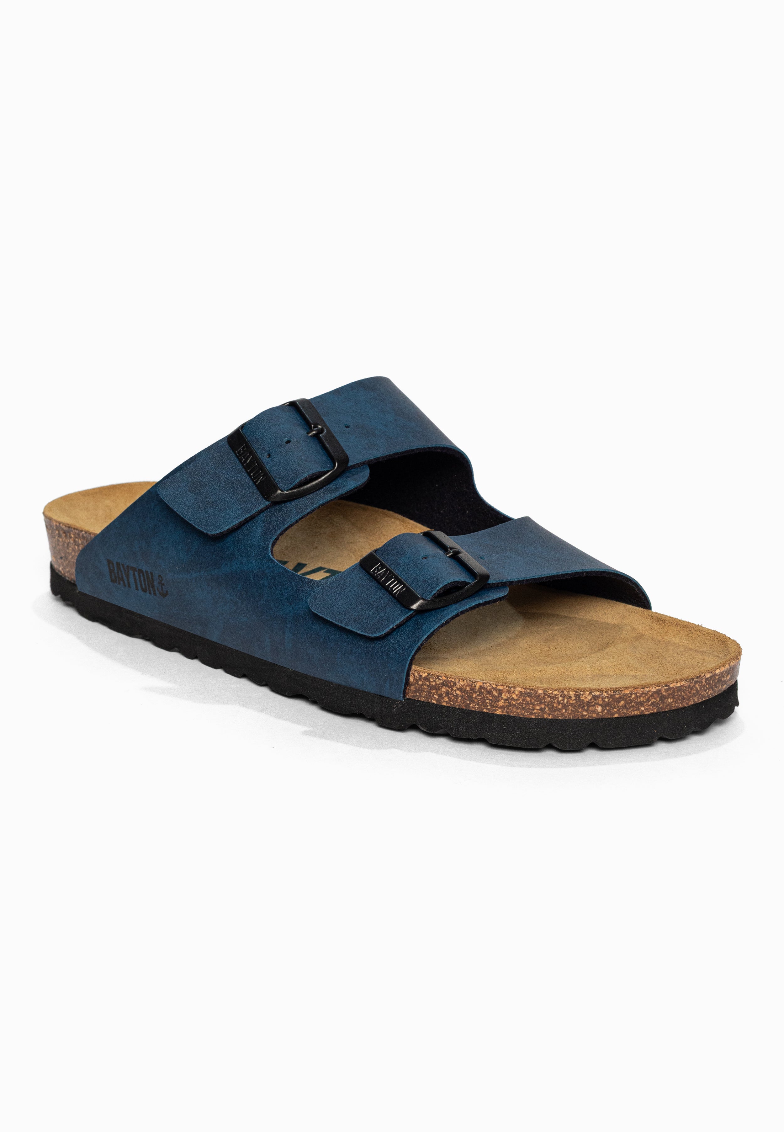 Sandales 2 Brides Atlas Bleu Bayton pour Homme
