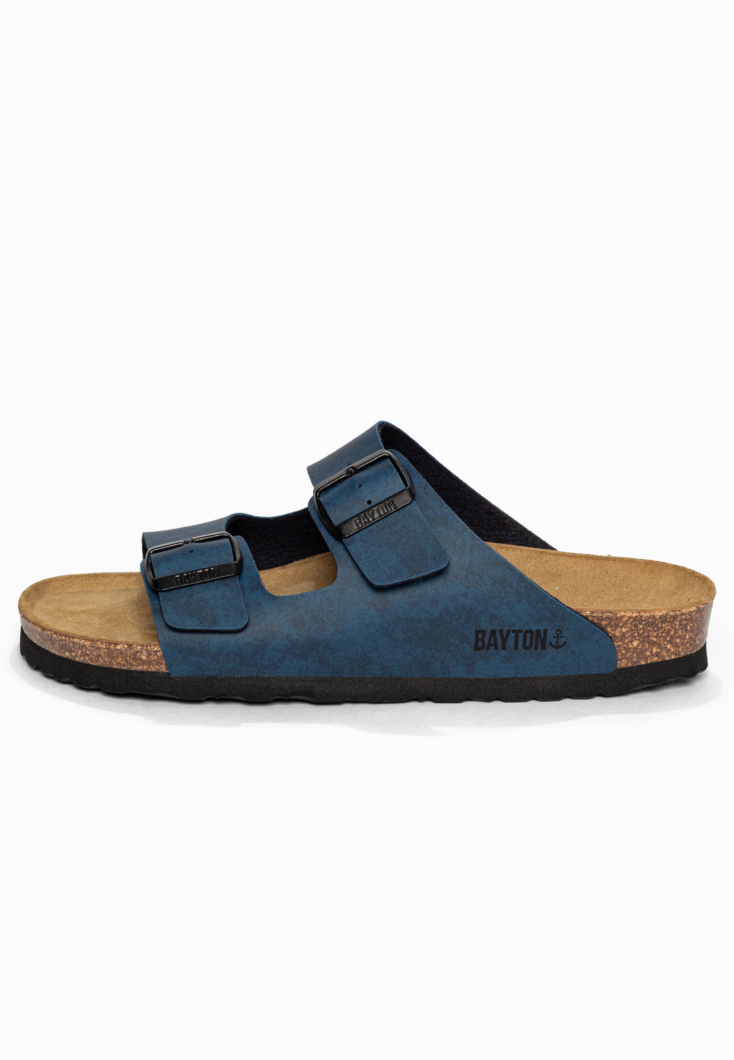 Sandales 2 Brides Atlas Bleu Bayton pour Homme