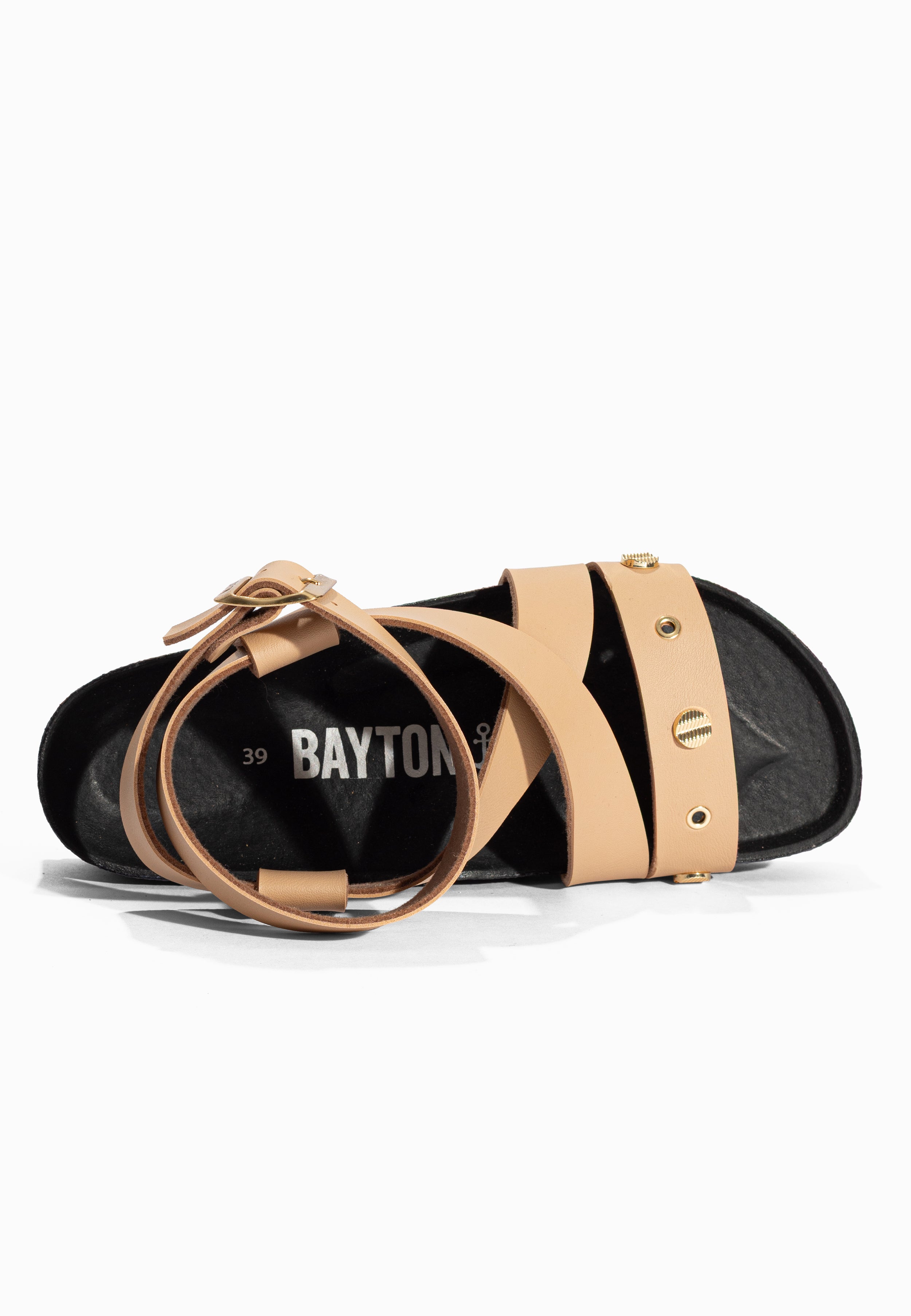 Sandales à Plateforme Mylene Beige Bayton pour Femme