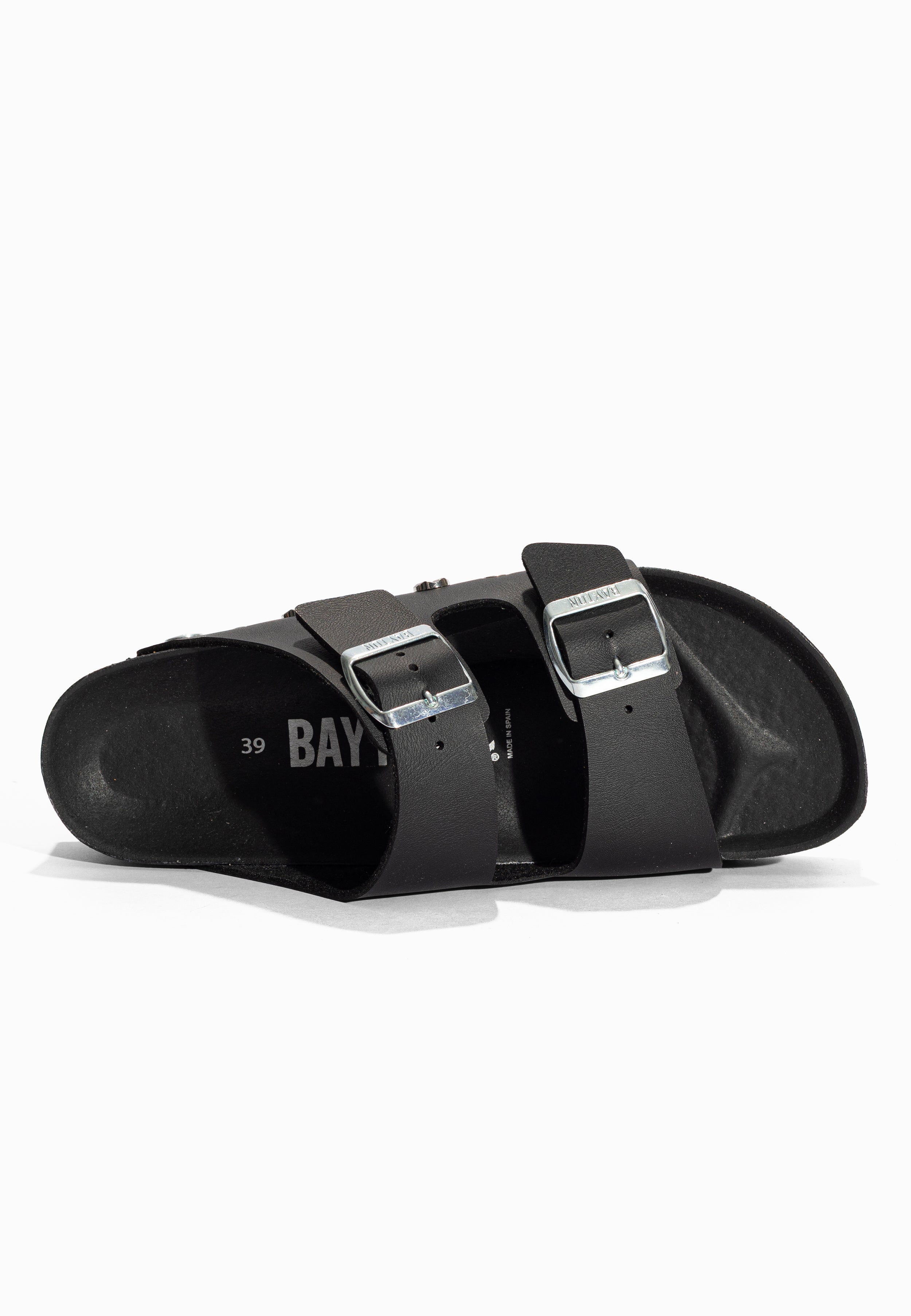 Sandales à Plateforme Julia Noir Bayton pour Femme