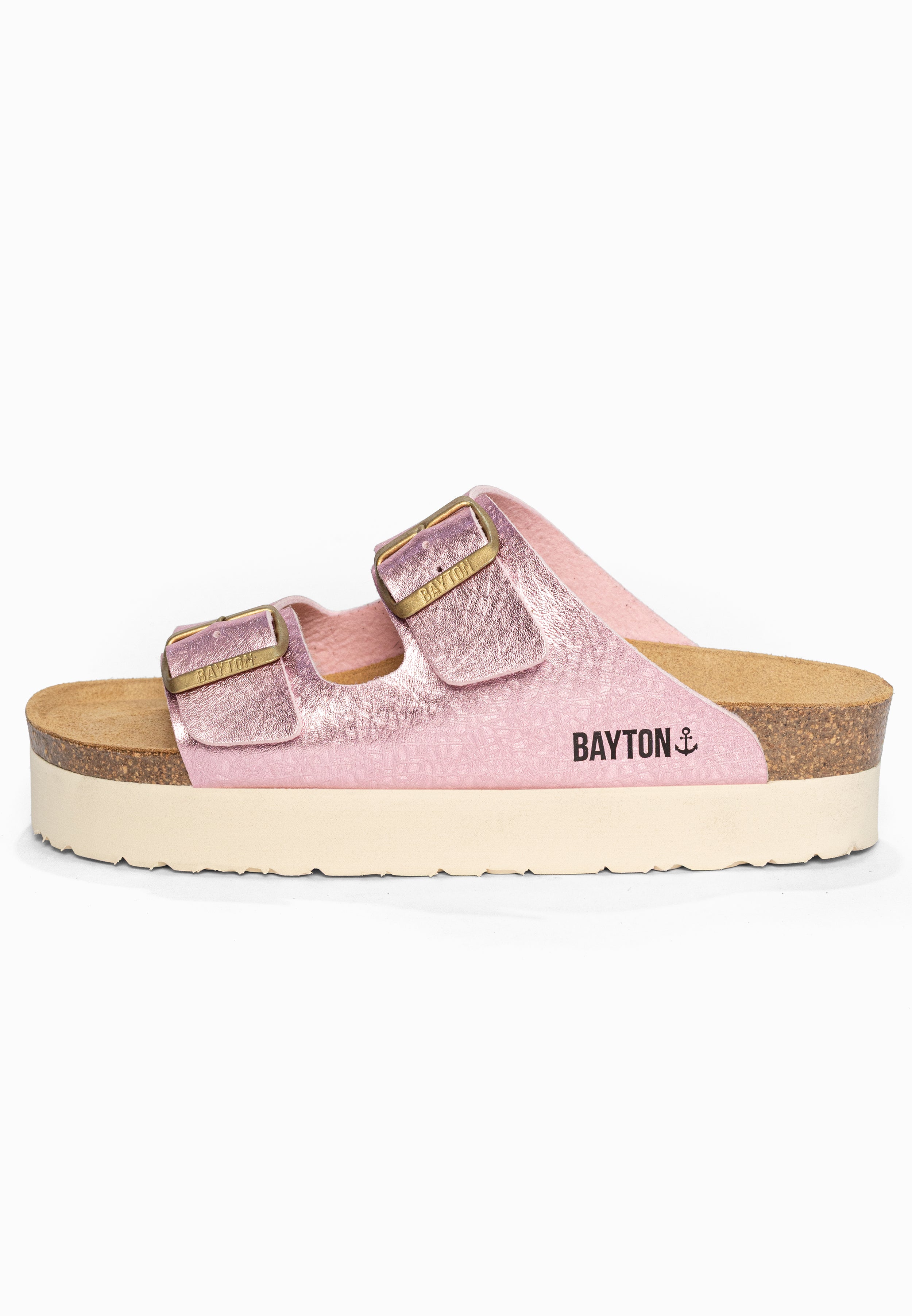 Sandales à Plateforme Japet Rose Bayton pour Femme