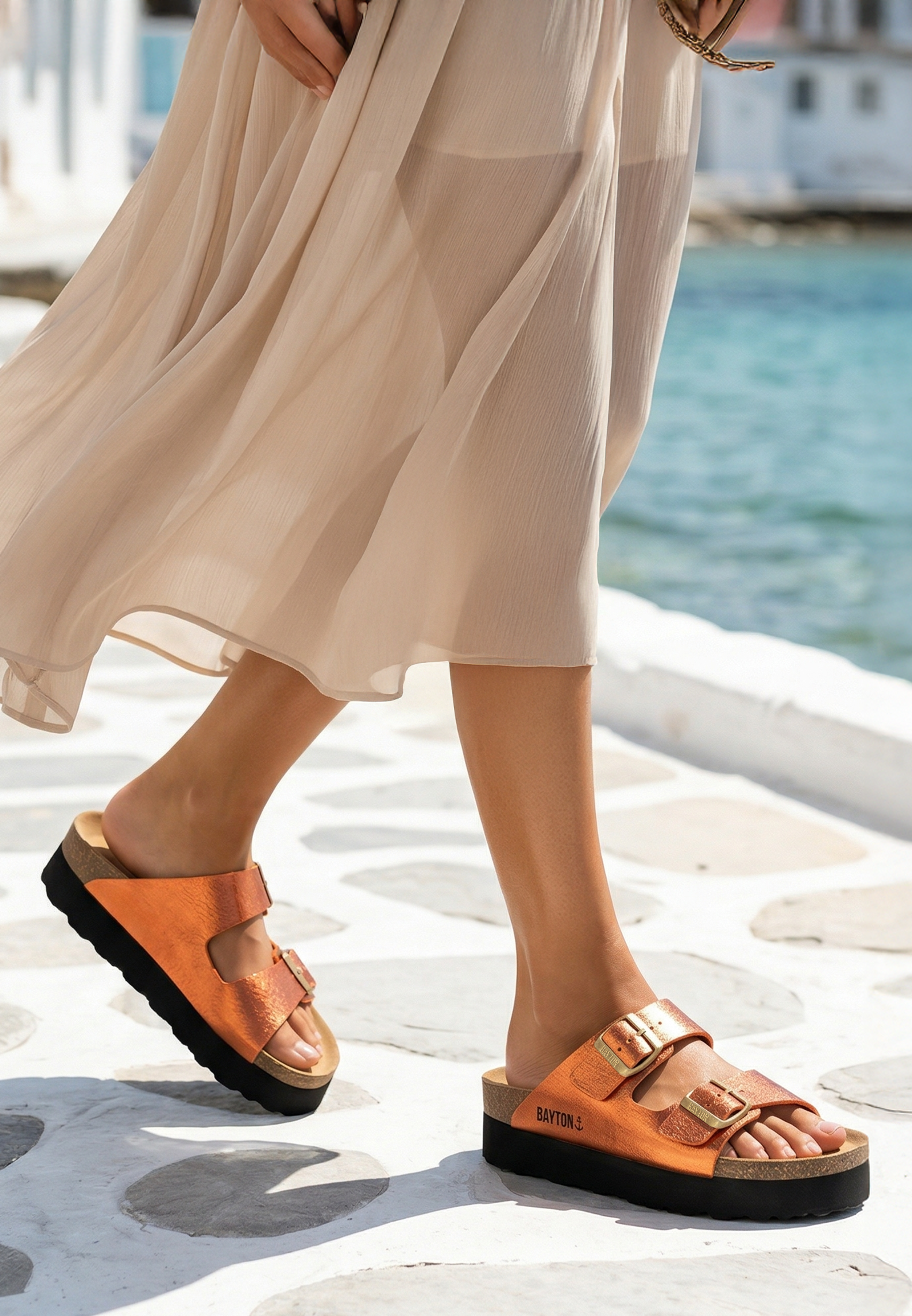Sandales Japet Orange