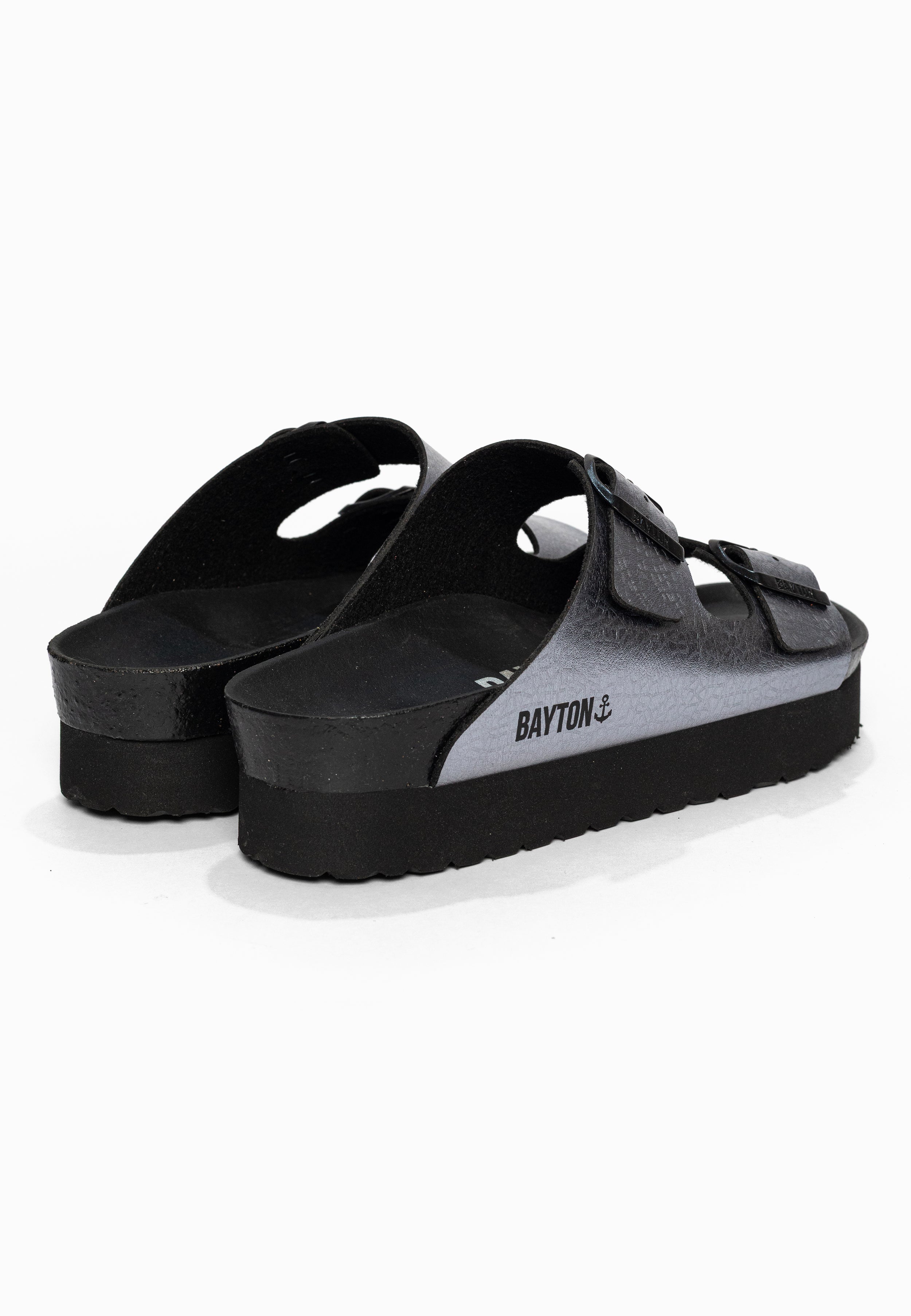 Sandales à Plateforme Japet Pewter Bayton pour Femme