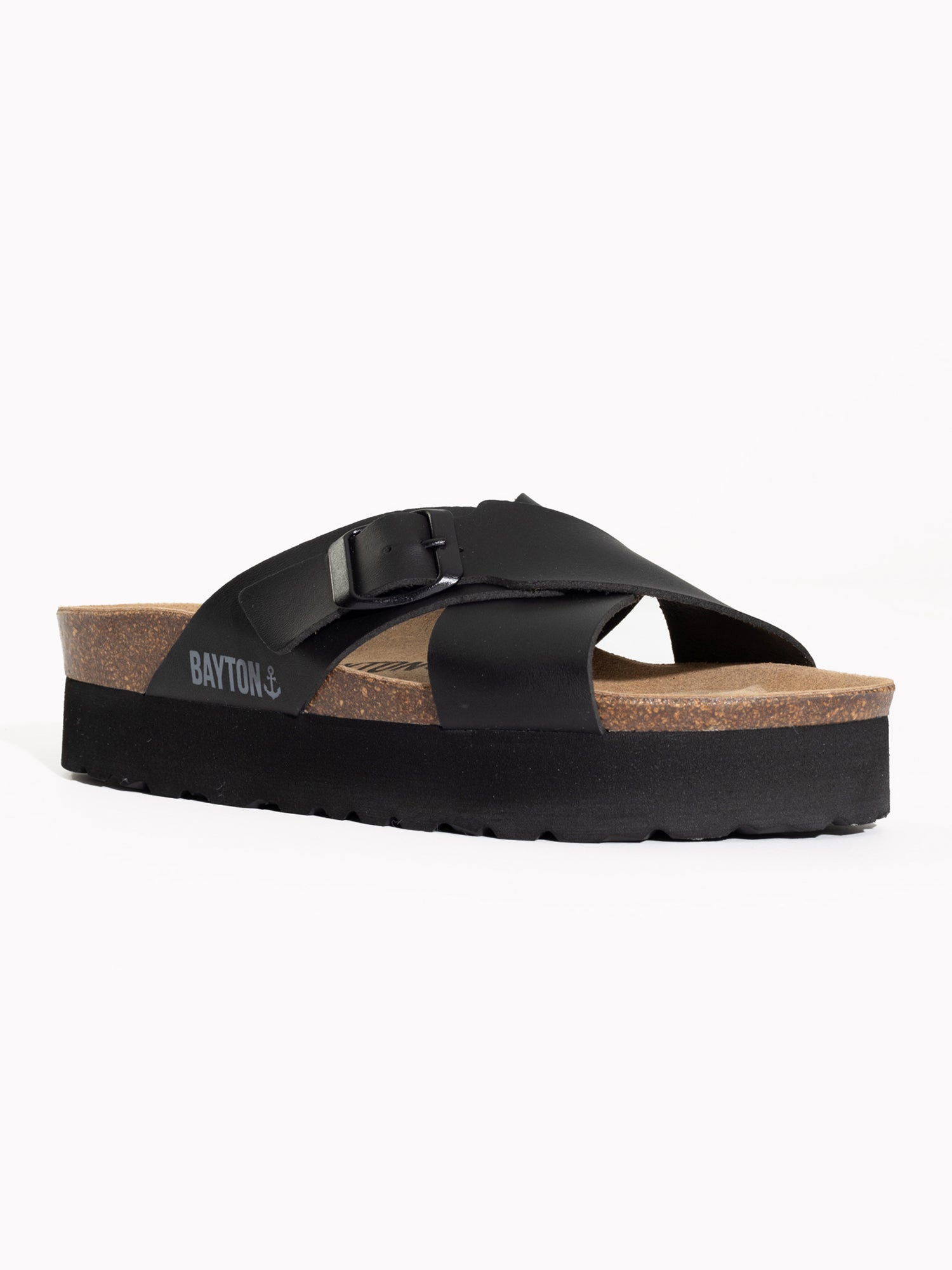 Sandalias con plataforma Ajax Negro