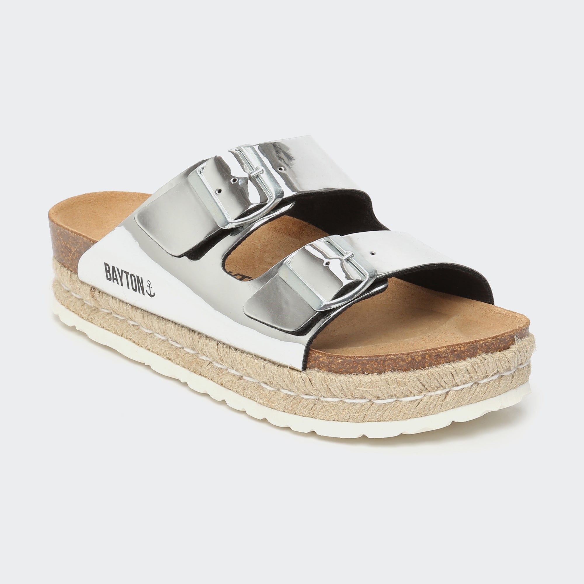 Alcee Silver Platform Sandals