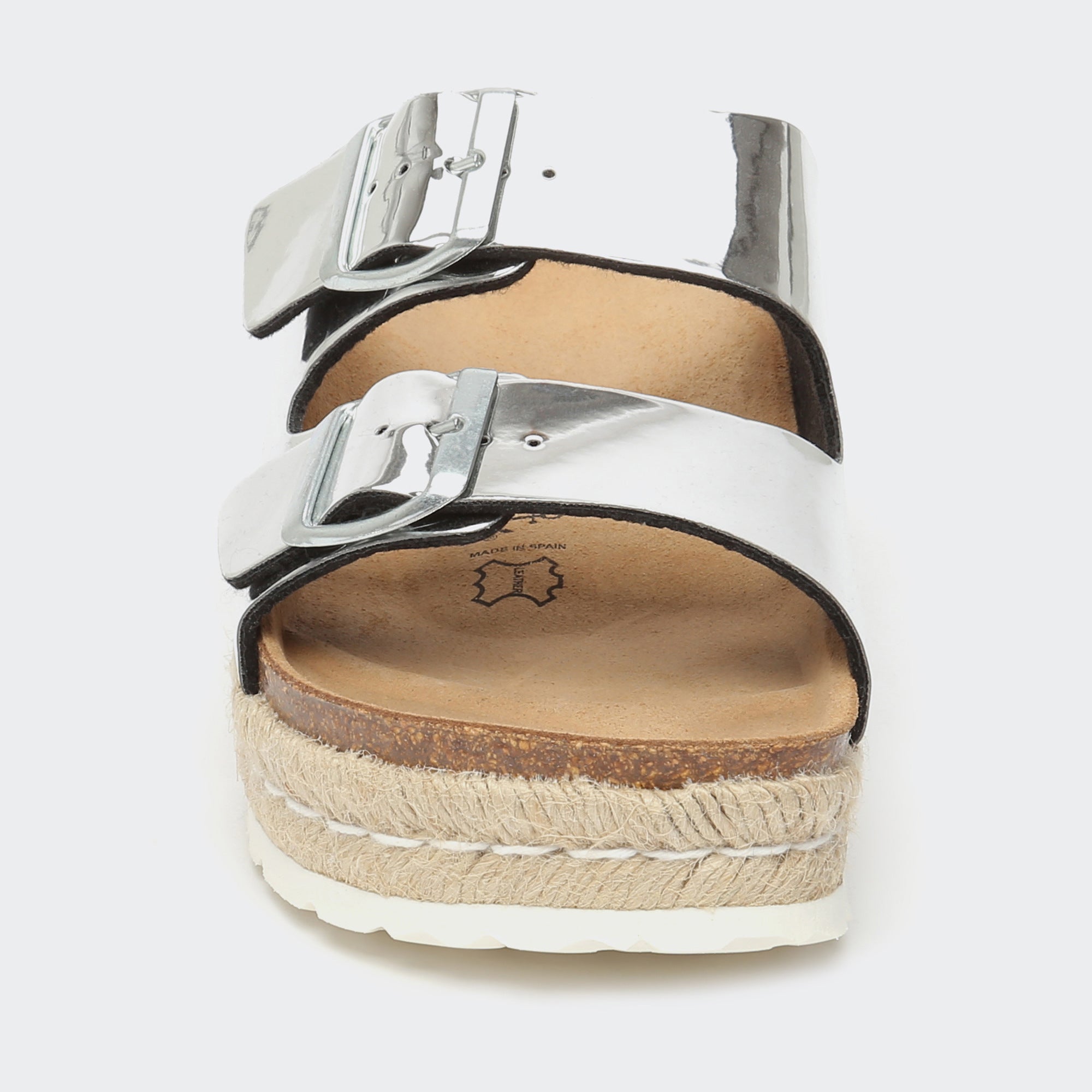 Alcee Silver Platform Sandals