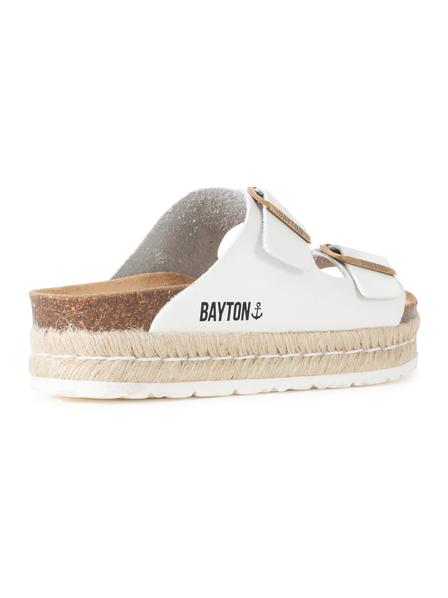 Alcee White Platform Sandals