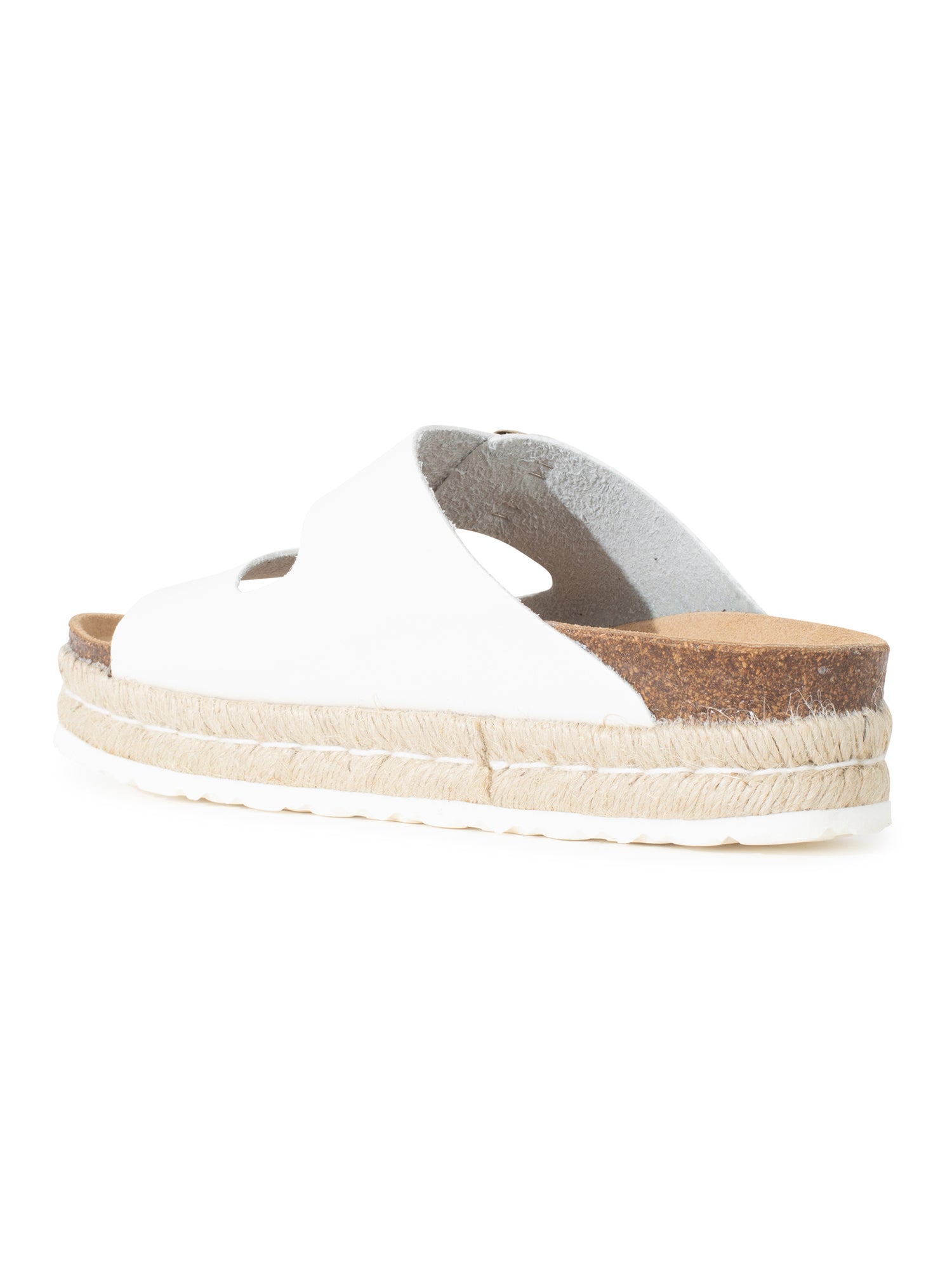 Alcee White Platform Sandals