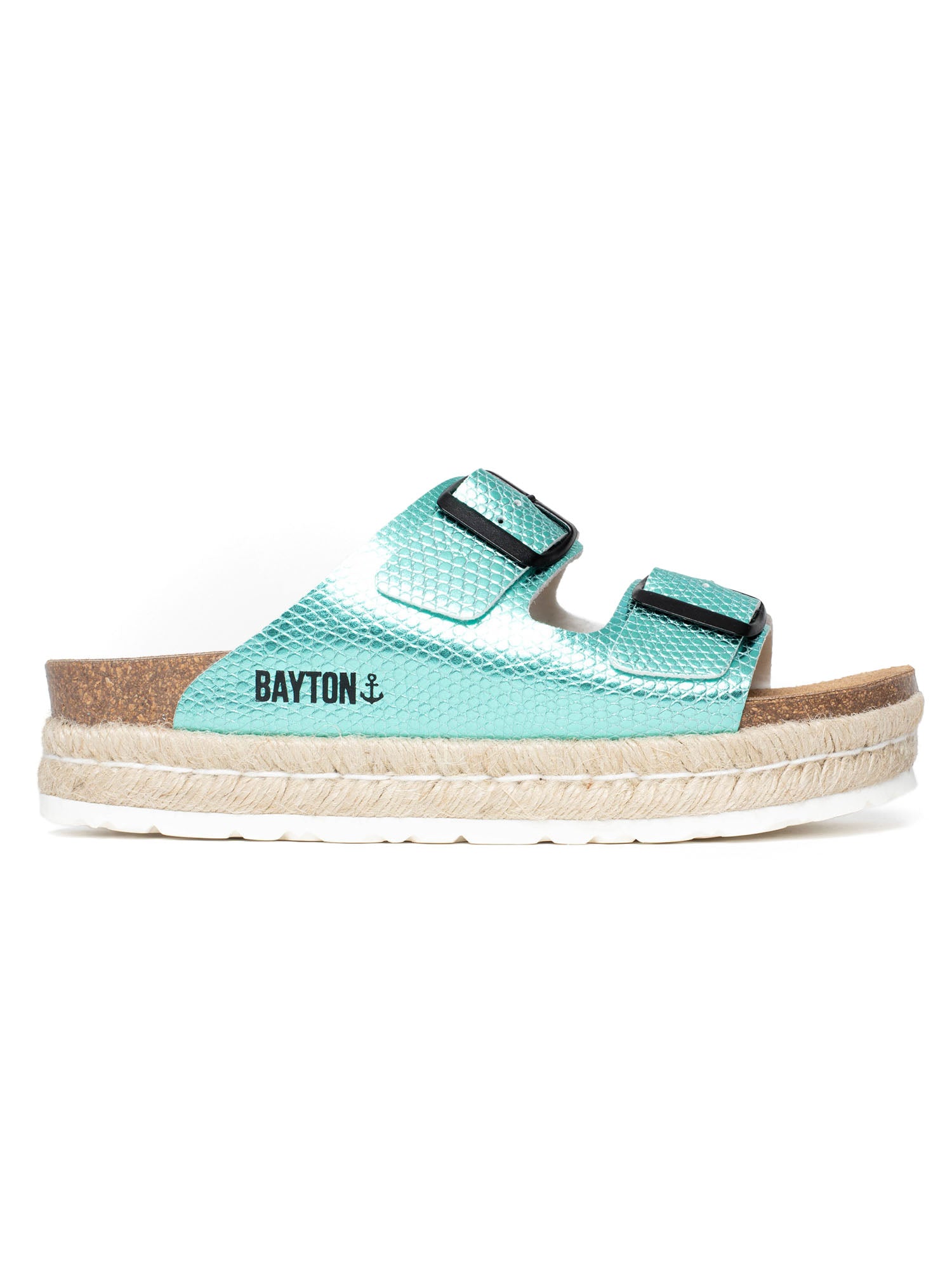 Alcee Mint Platform Sandals