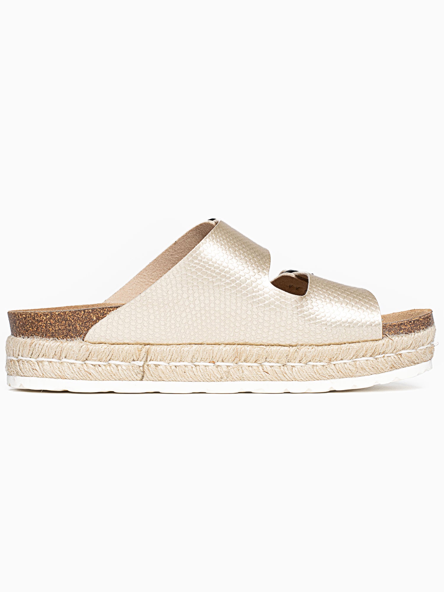 Alcee Platinium Platform Sandals