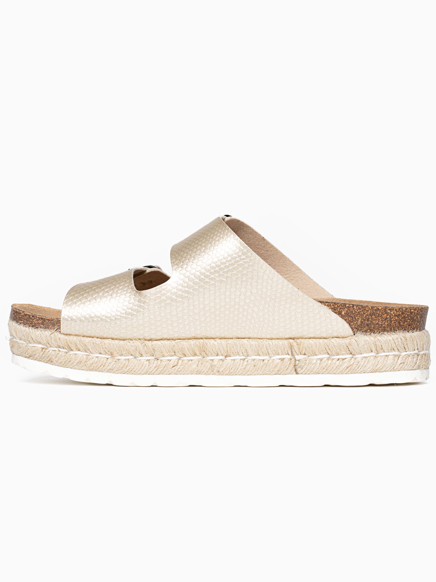 Alcee Platinium Platform Sandals