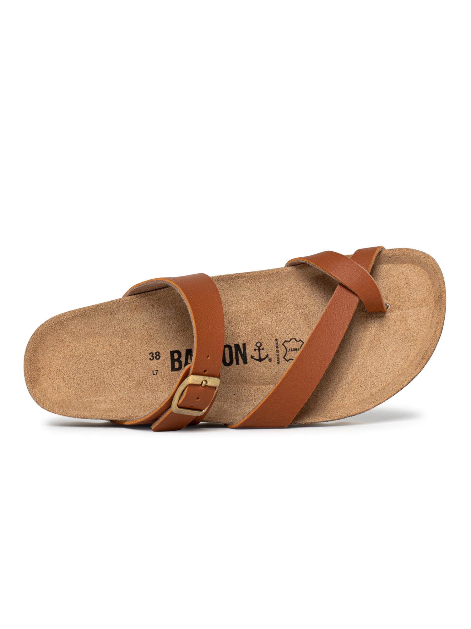 Andromac Camel Platform Sandals