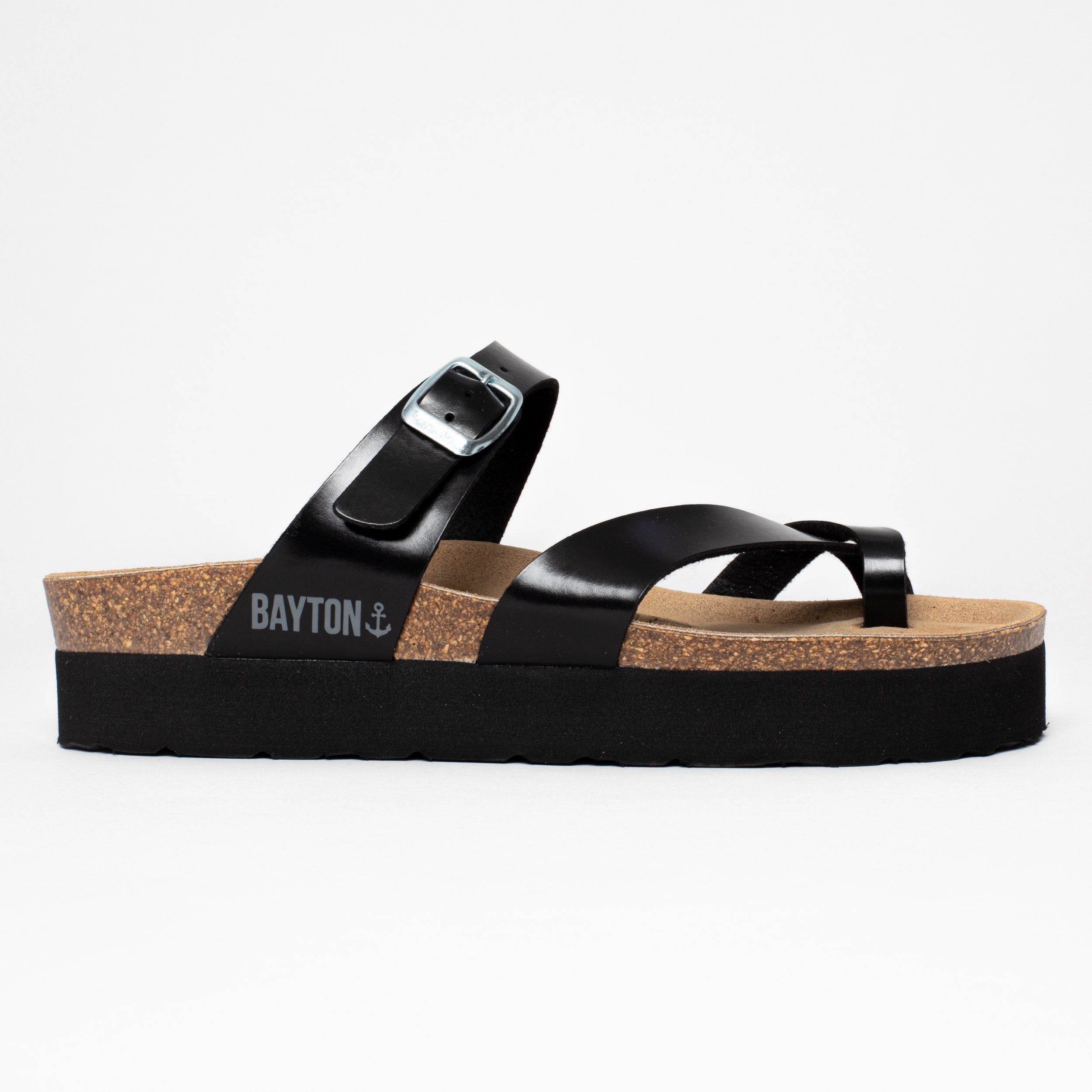 Sandales Andromac à Plateforme Noir_6270.jpg
