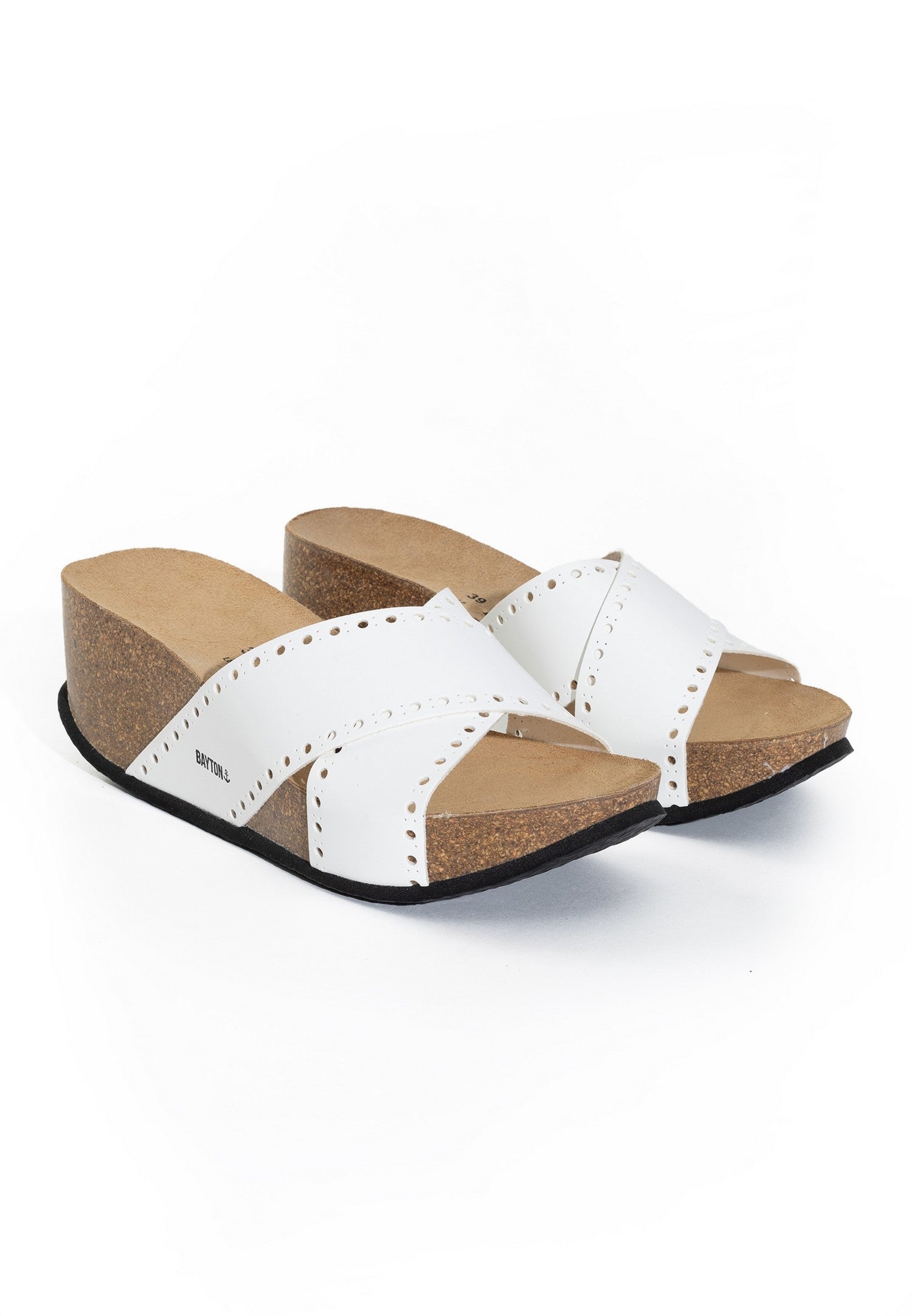 Sandales Marta Noir Compensées et Semi-compensées Bayton femme