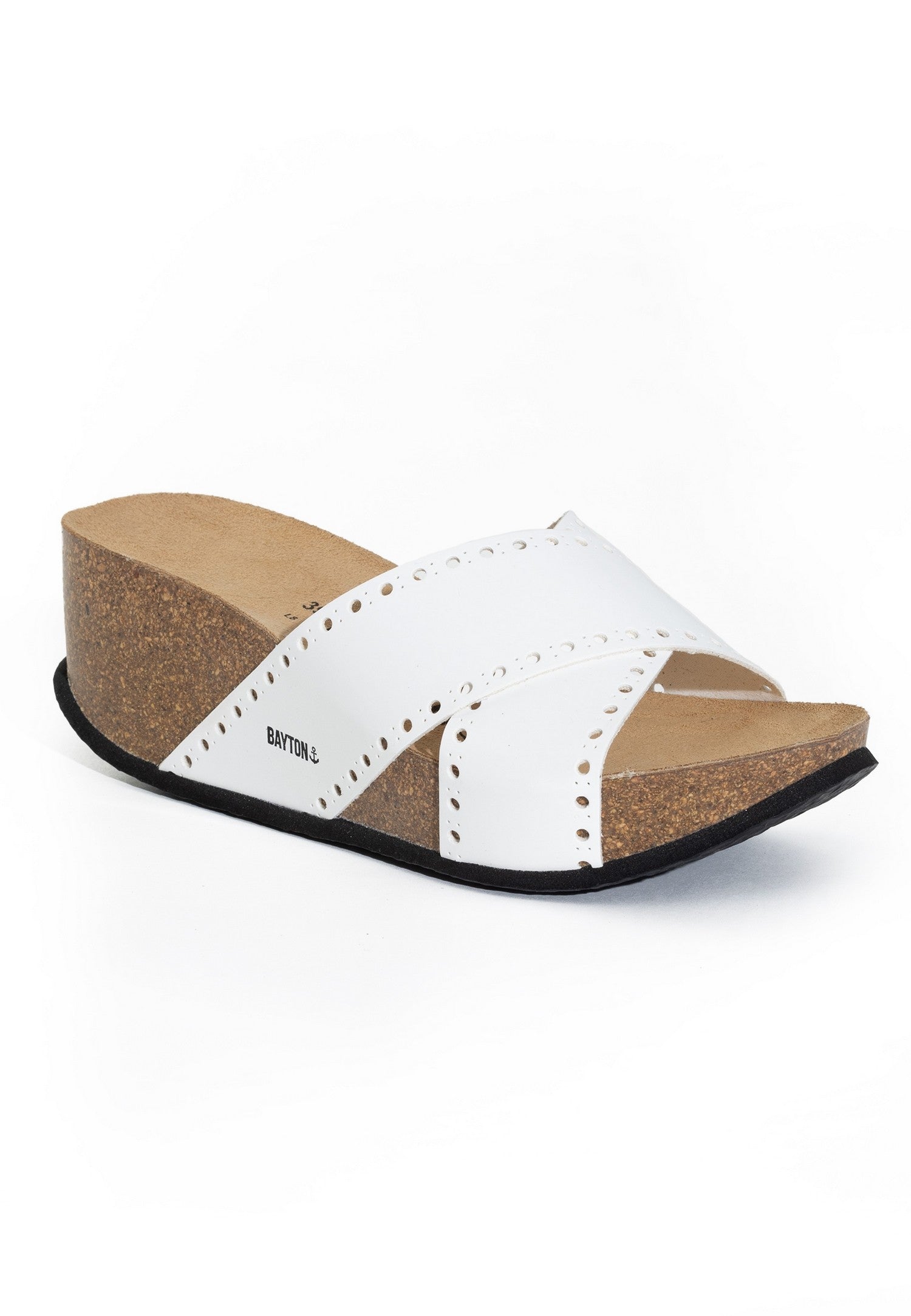 Sandales Marta Noir Compensées et Semi-compensées Bayton femme