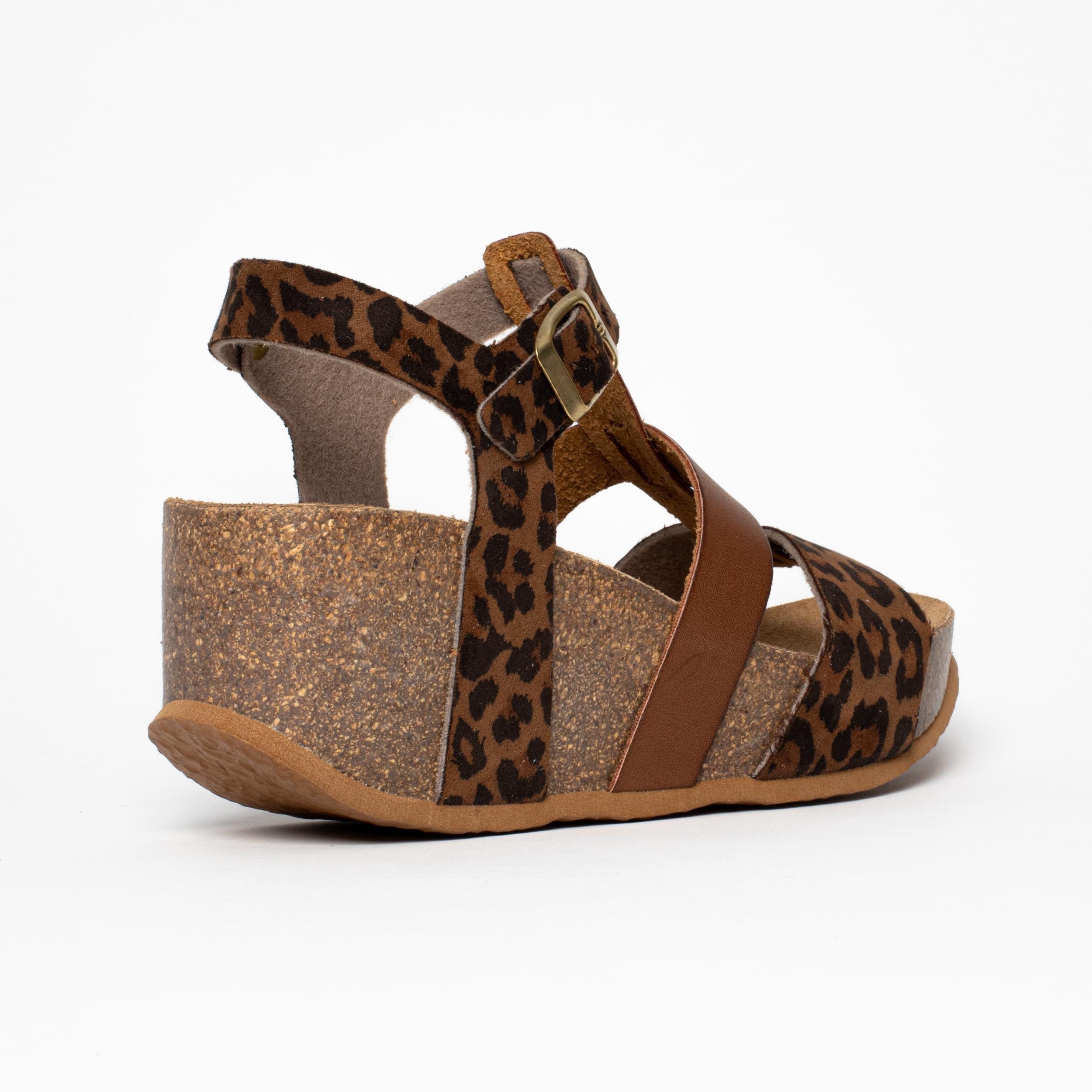 Sandales Leonie Gris Anthracite Compensées et Semi-compensées Bayton femme
