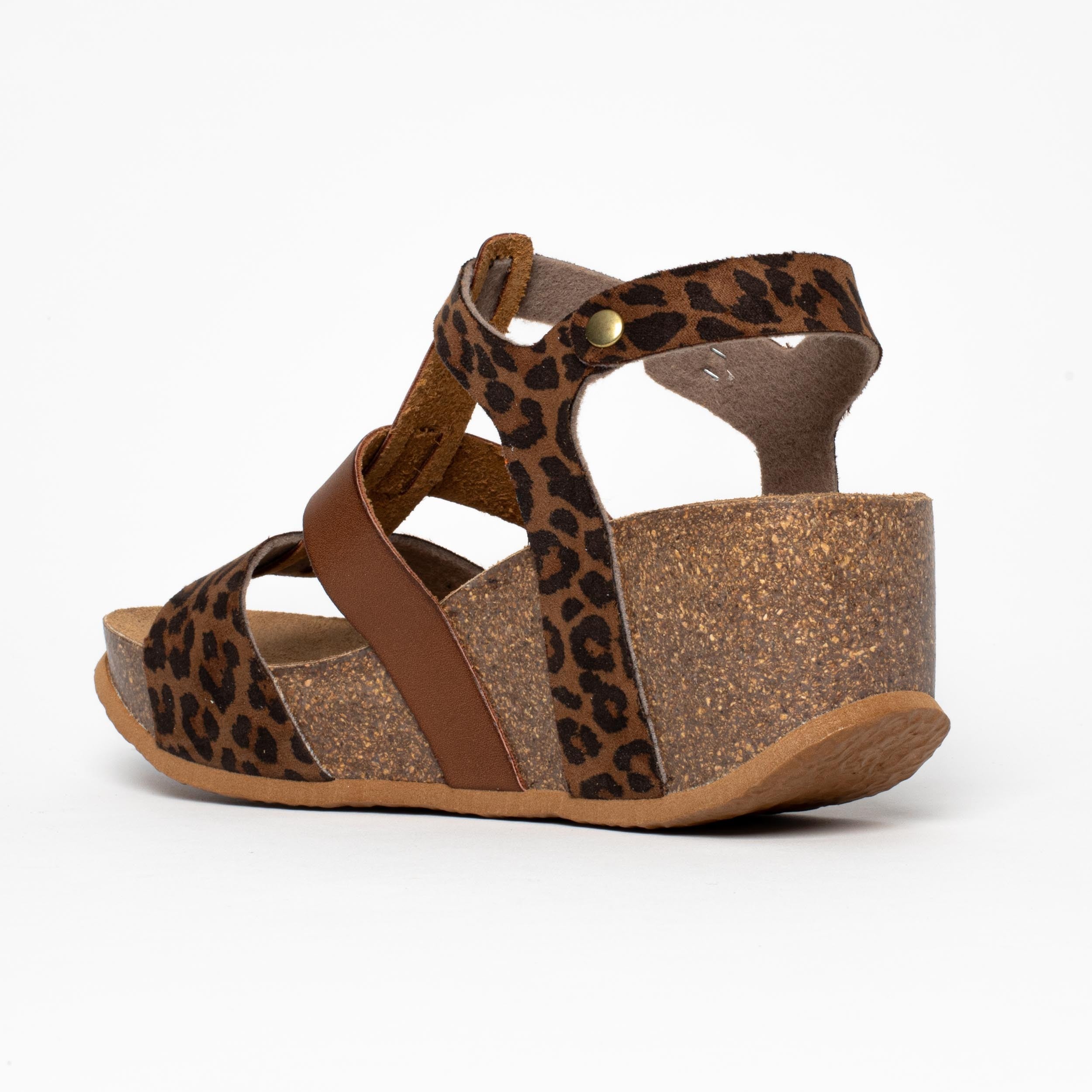 Sandales Leonie Gris Anthracite Compensées et Semi-compensées Bayton femme