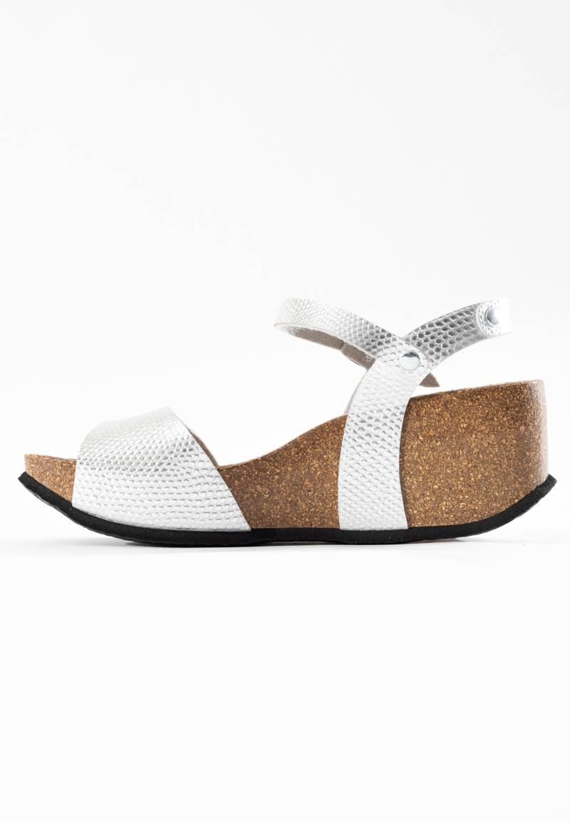 Sandales Venus Rose Dorées Compensées et Semi-compensées Bayton femme