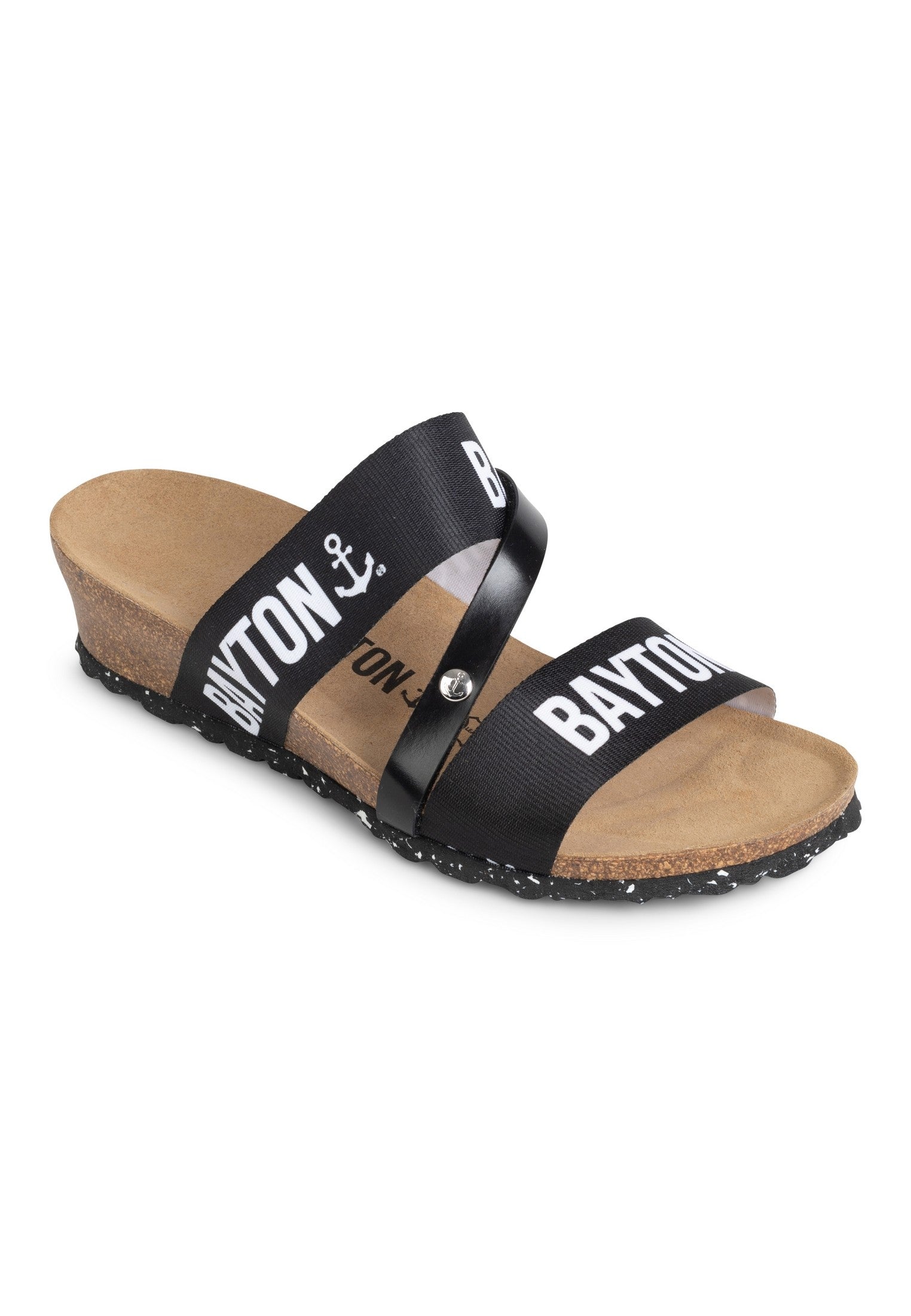 Sandales Edimbourg Fuschia Velours Compensées et Semi-compensées Bayton femme