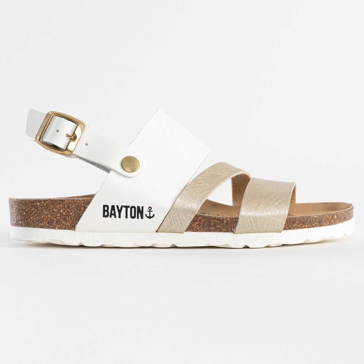 Sandales Vitoria Multi-Brides Blanc et Doré_12033.jpg