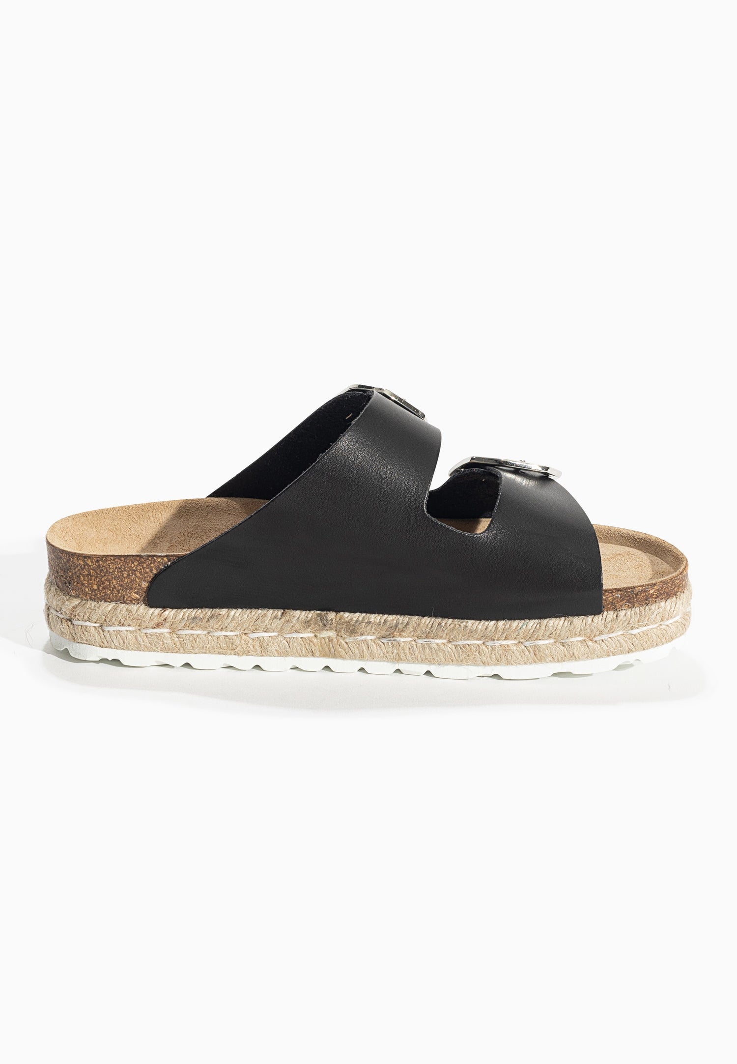 Sandales Alcee Noir à Plateforme
