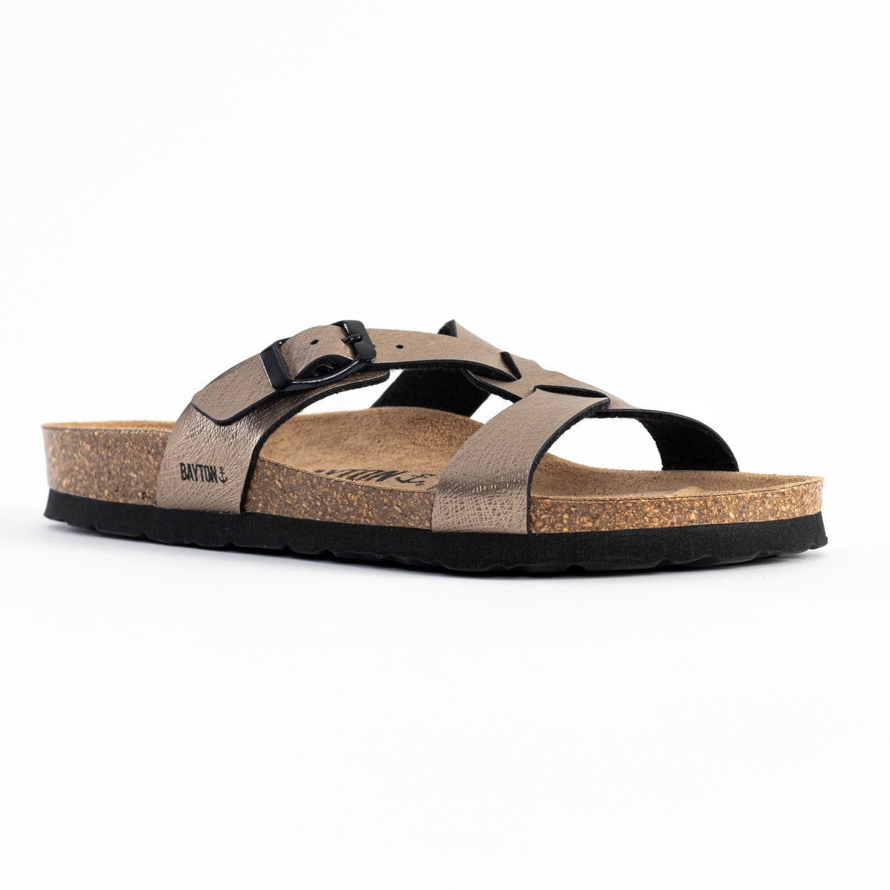 Sebastian Mocha 2 Straps Sandals