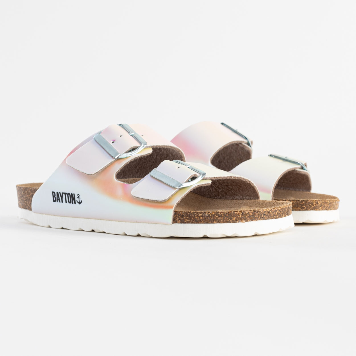 Sandalias Atlas 2 Tiras Rosa