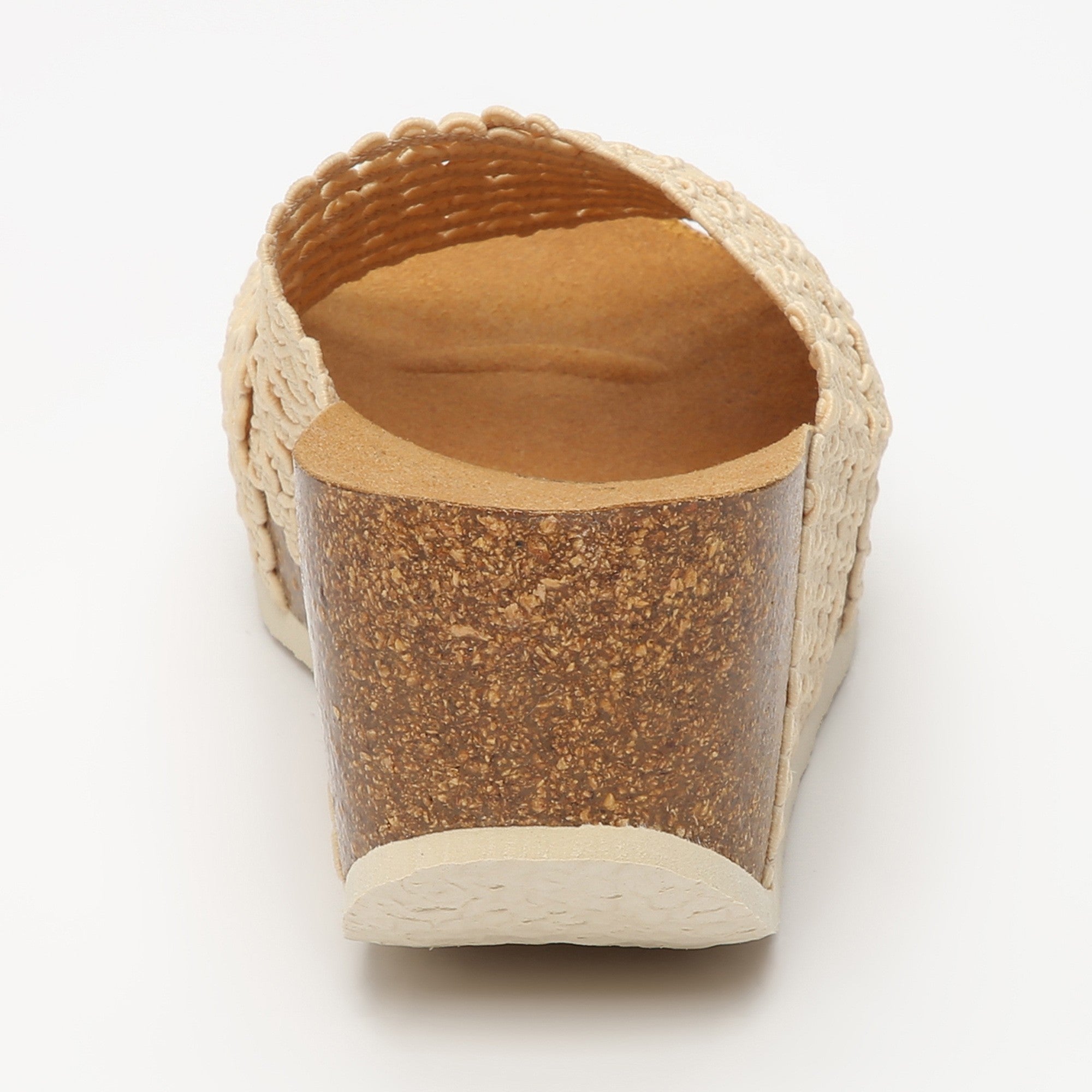 Sandalias Xelina Cuña y Semicuña Beige