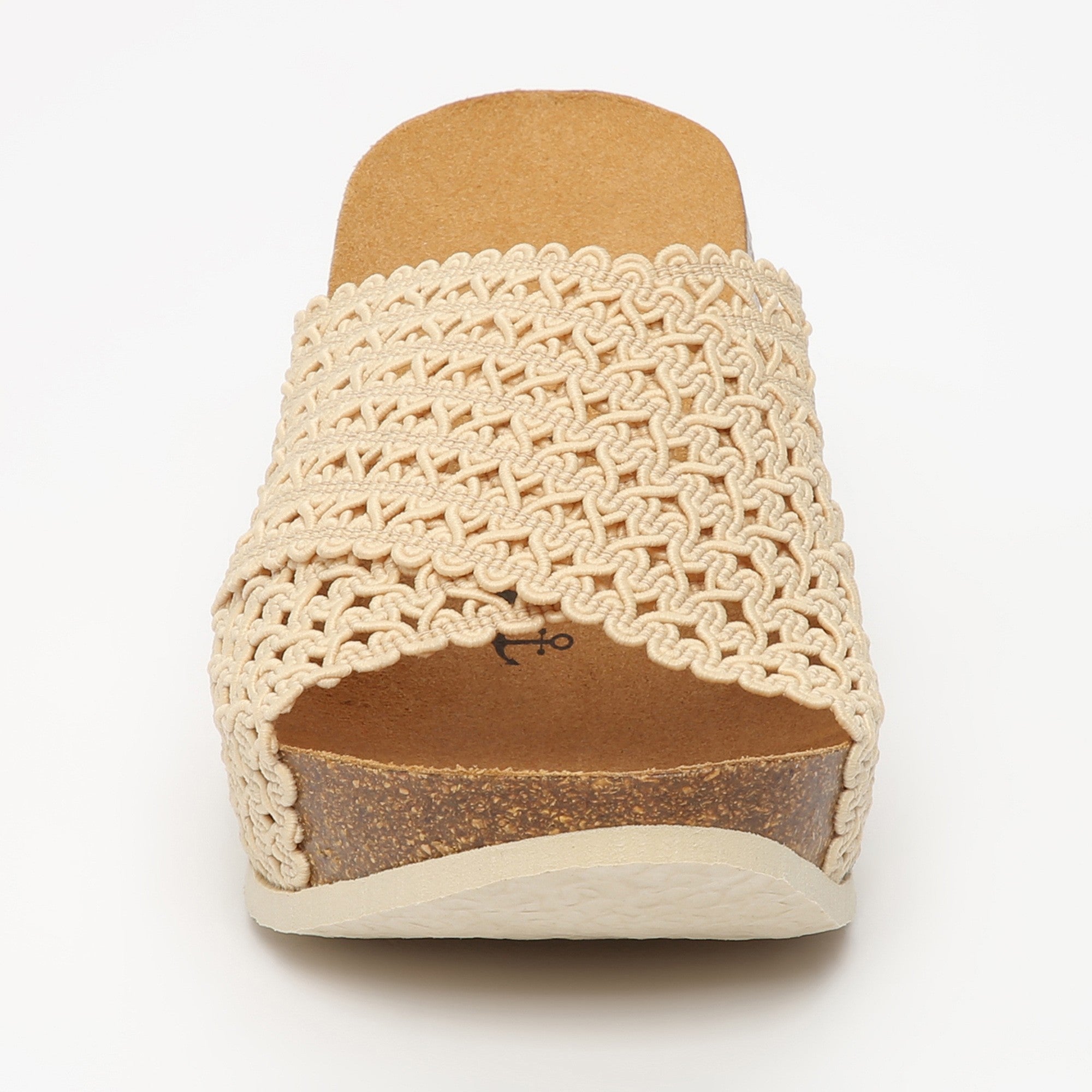 Sandalias Xelina Cuña y Semicuña Beige