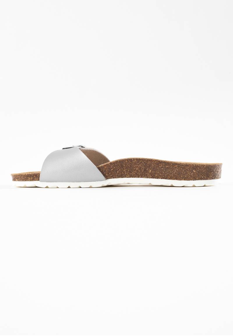 Silver Zephyr 1 Strap Sandals