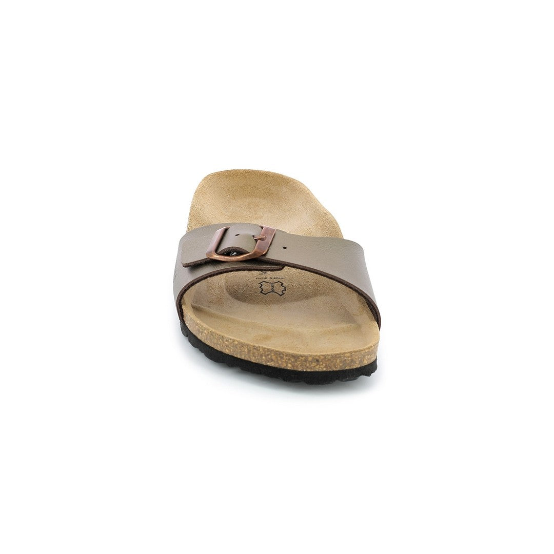 Zephyr Bronze 1 Strap Sandals