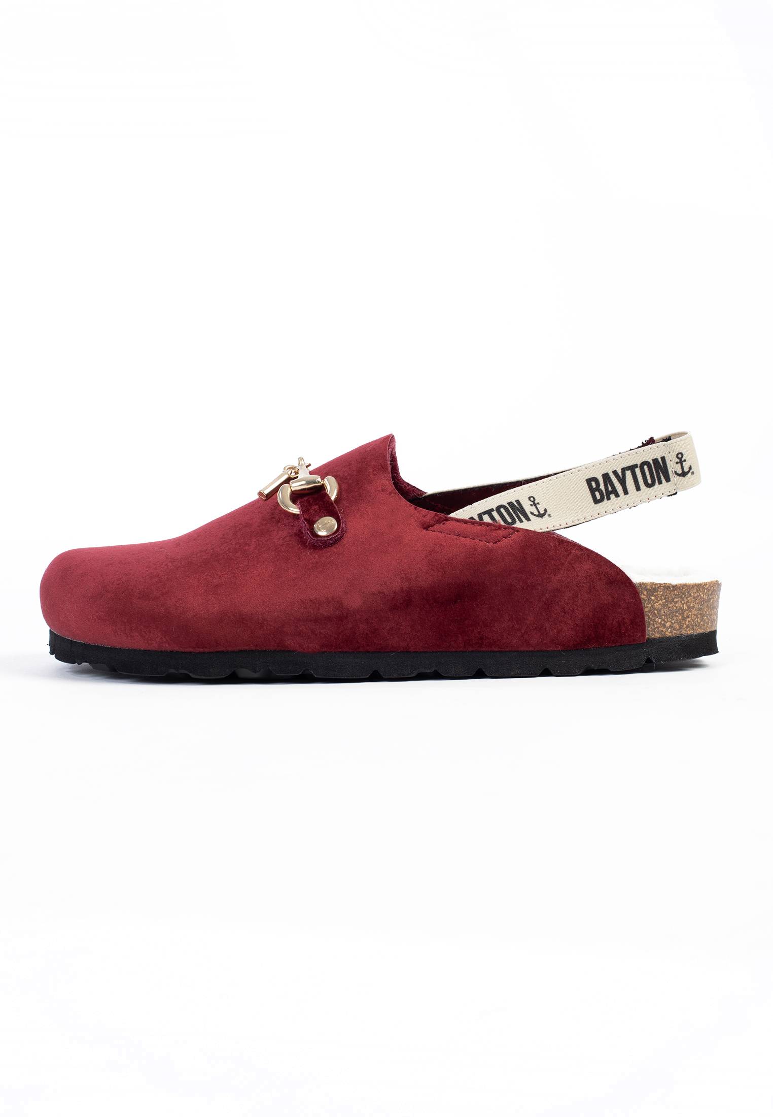 Sabots Chatel Bordeaux Velours