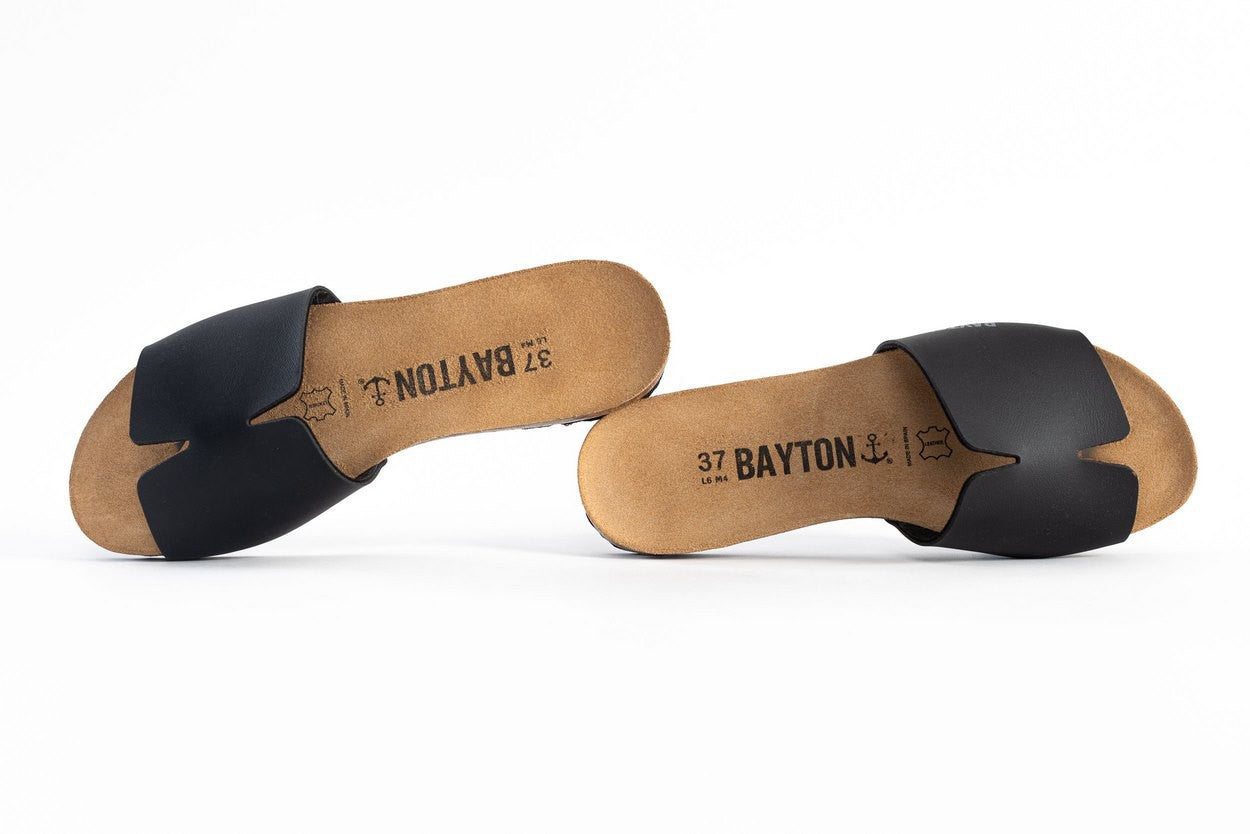 Sandales 1 Bride Djilian Slim Noir