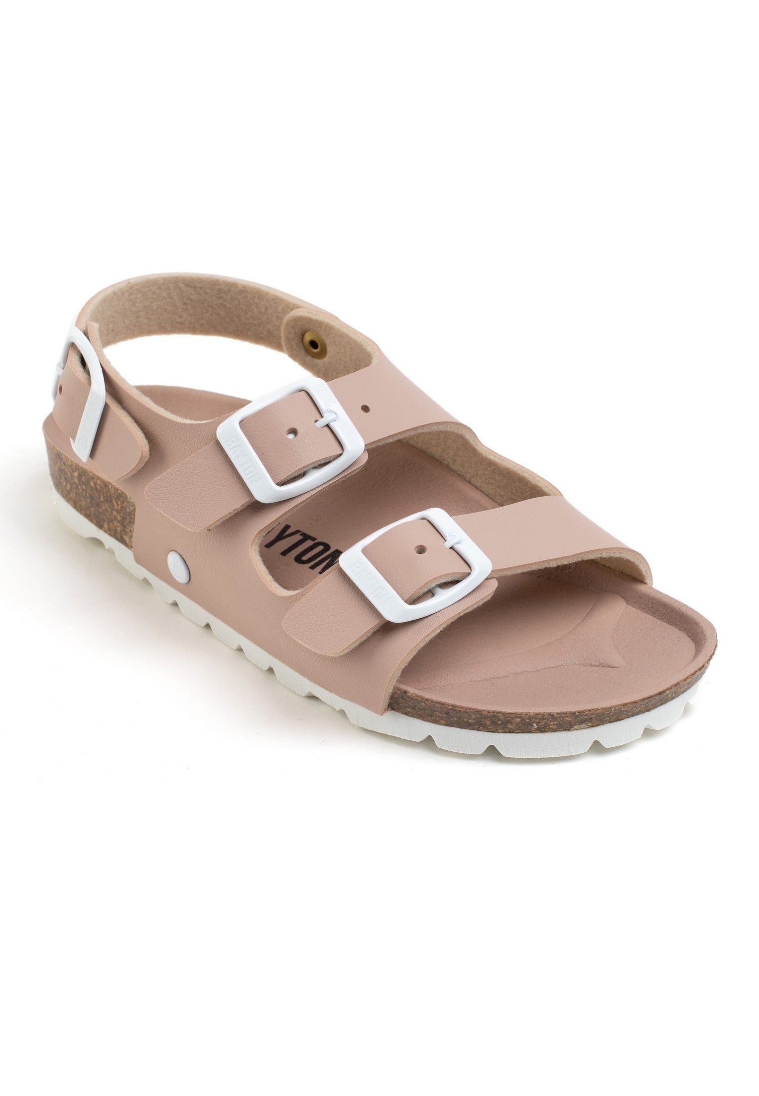 Achille Multibrides Nude Sandals