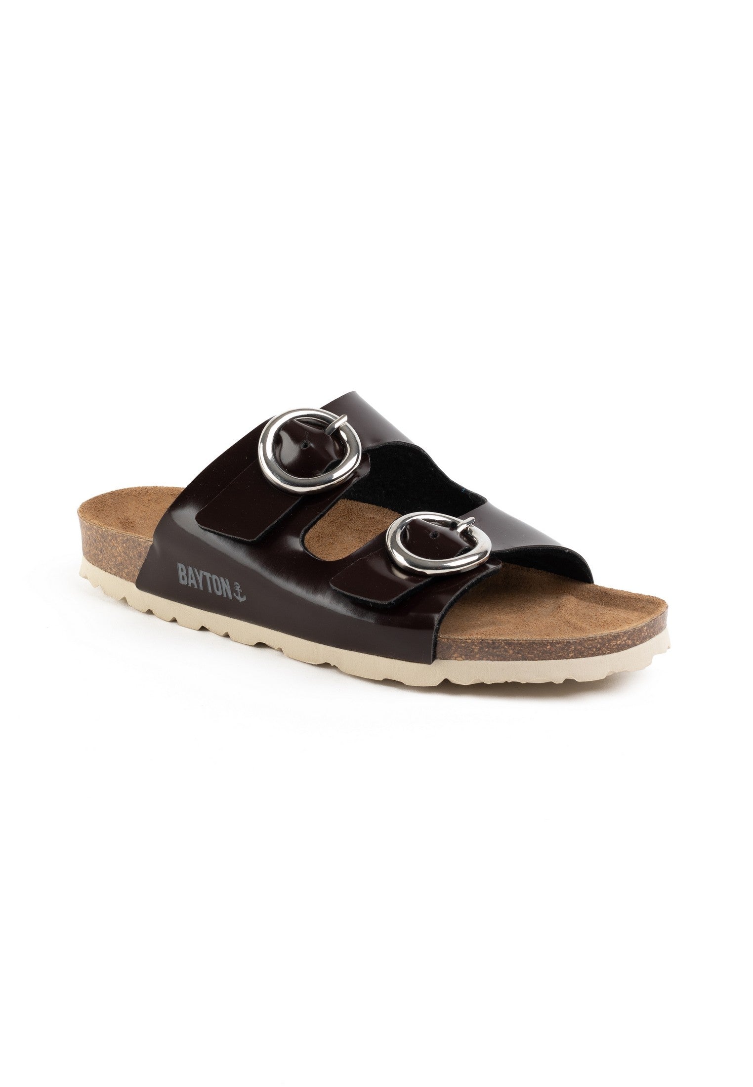 Sandales-2-Brides-Alicante-Marron-Bayton-femme
