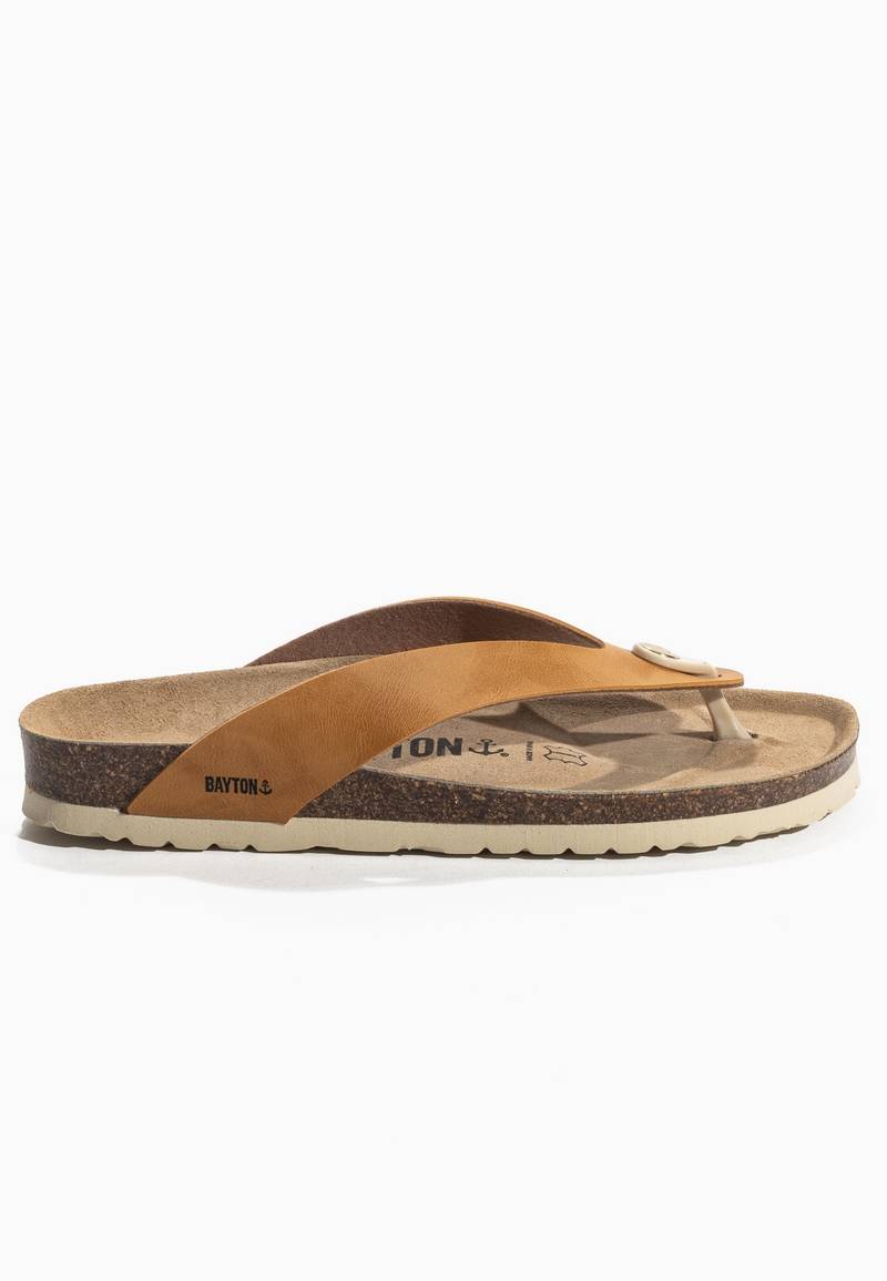 Chagall Camel Toe-Thong Sandals