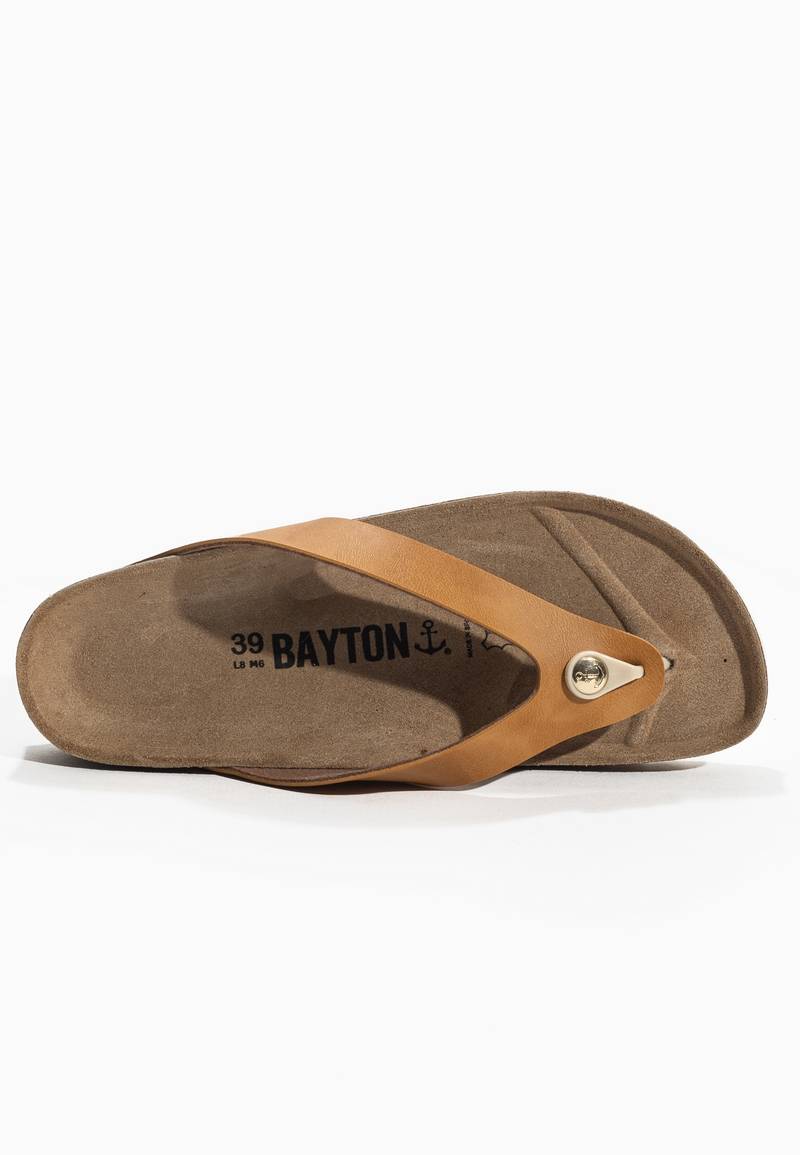 Chagall Camel Toe-Thong Sandals